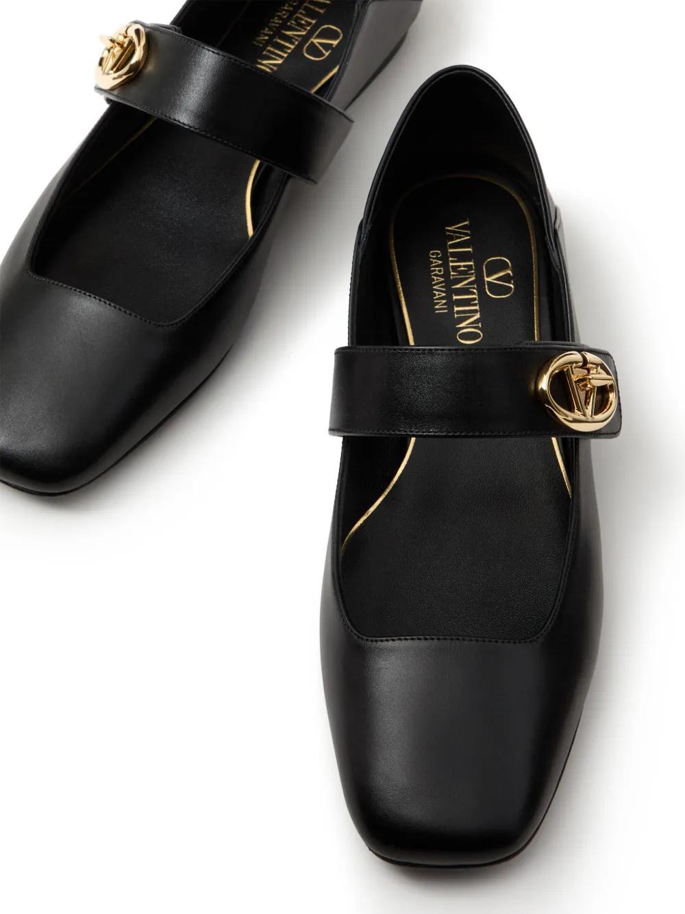 VLogo Locker Mary-Jane ballerina shoes Product Image