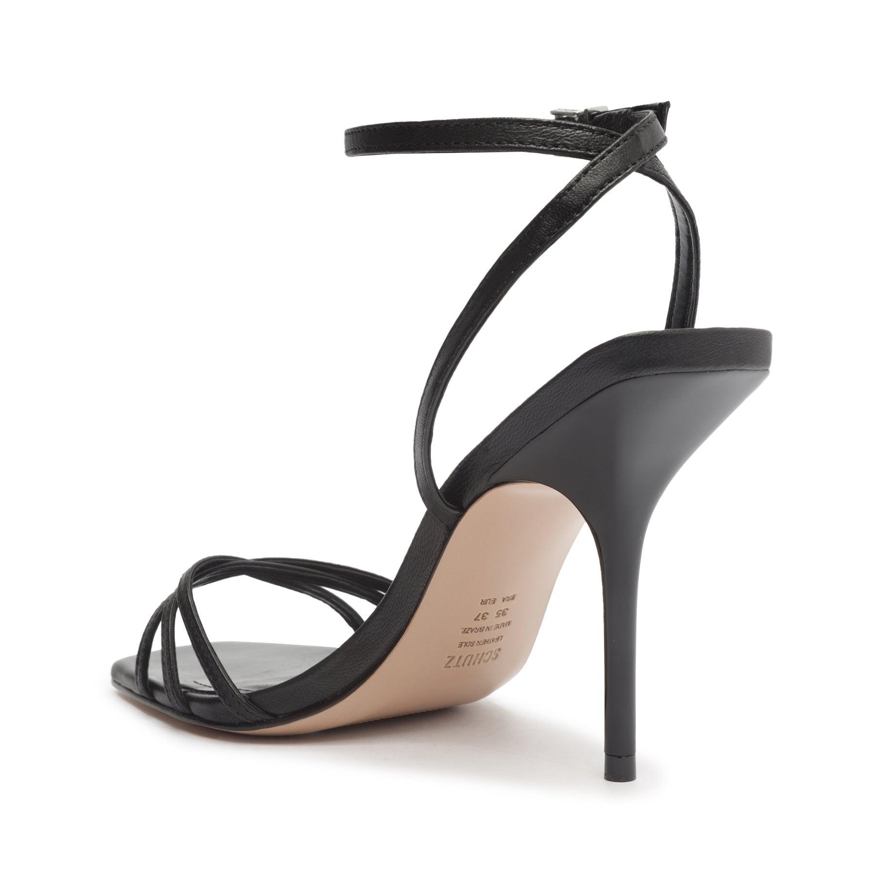 Amelia Square Nappa Leather Sandal Product Image