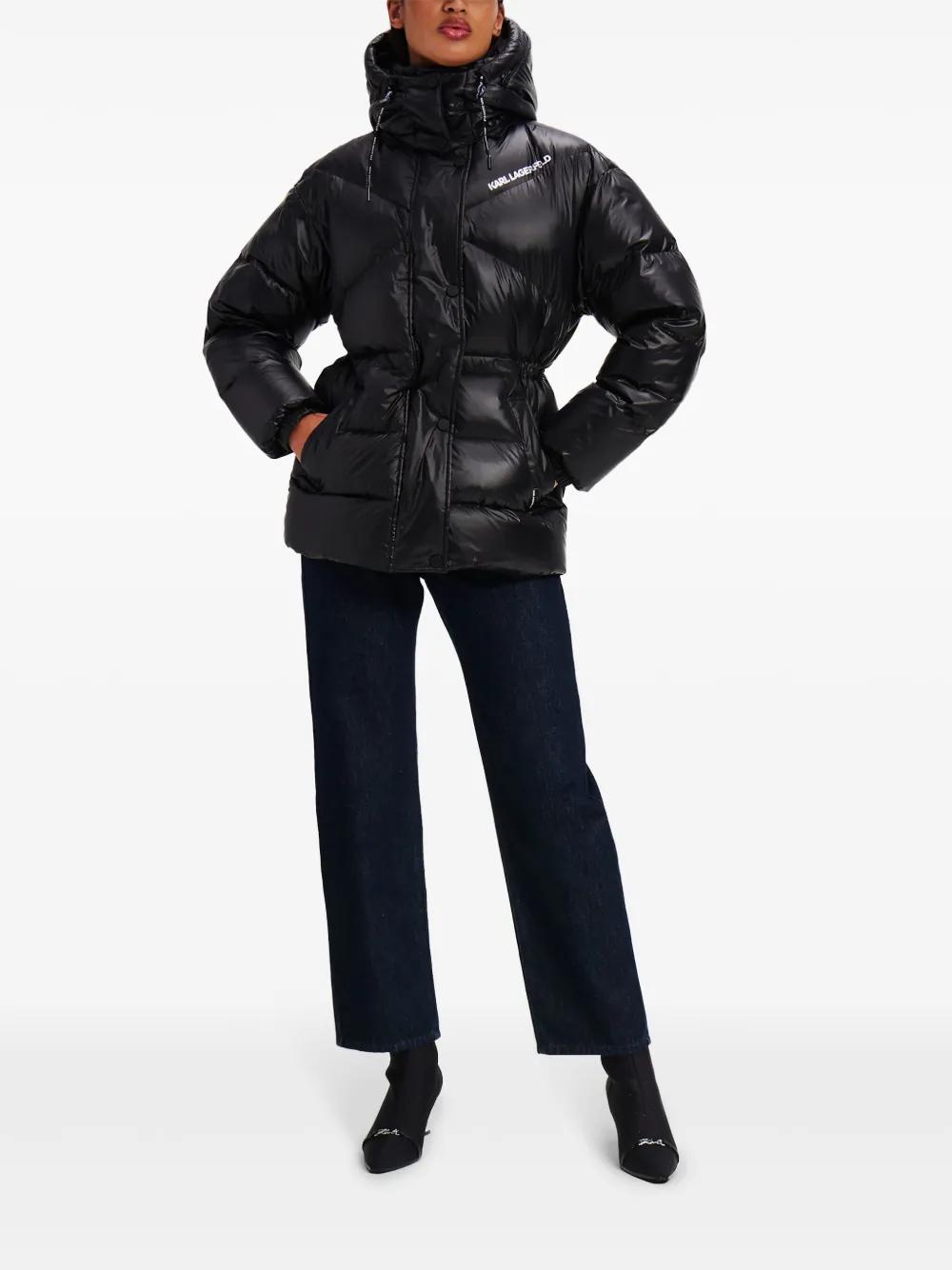 high-shine puffer jacket Product Image