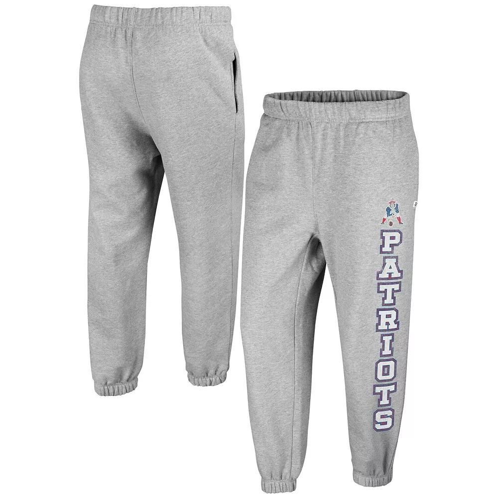 Women's '47 Gray New England Patriots Double Pro Harper Jogger Sweatpants, Size: Small, Grey Product Image