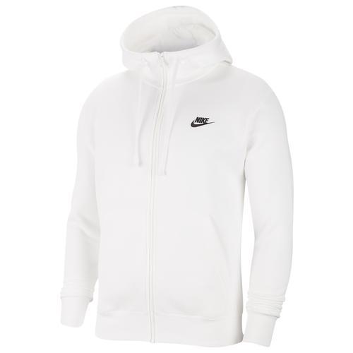 Mens Nike Sportswear Club Fleece Full-Zip Hoodie Grey Heather Product Image