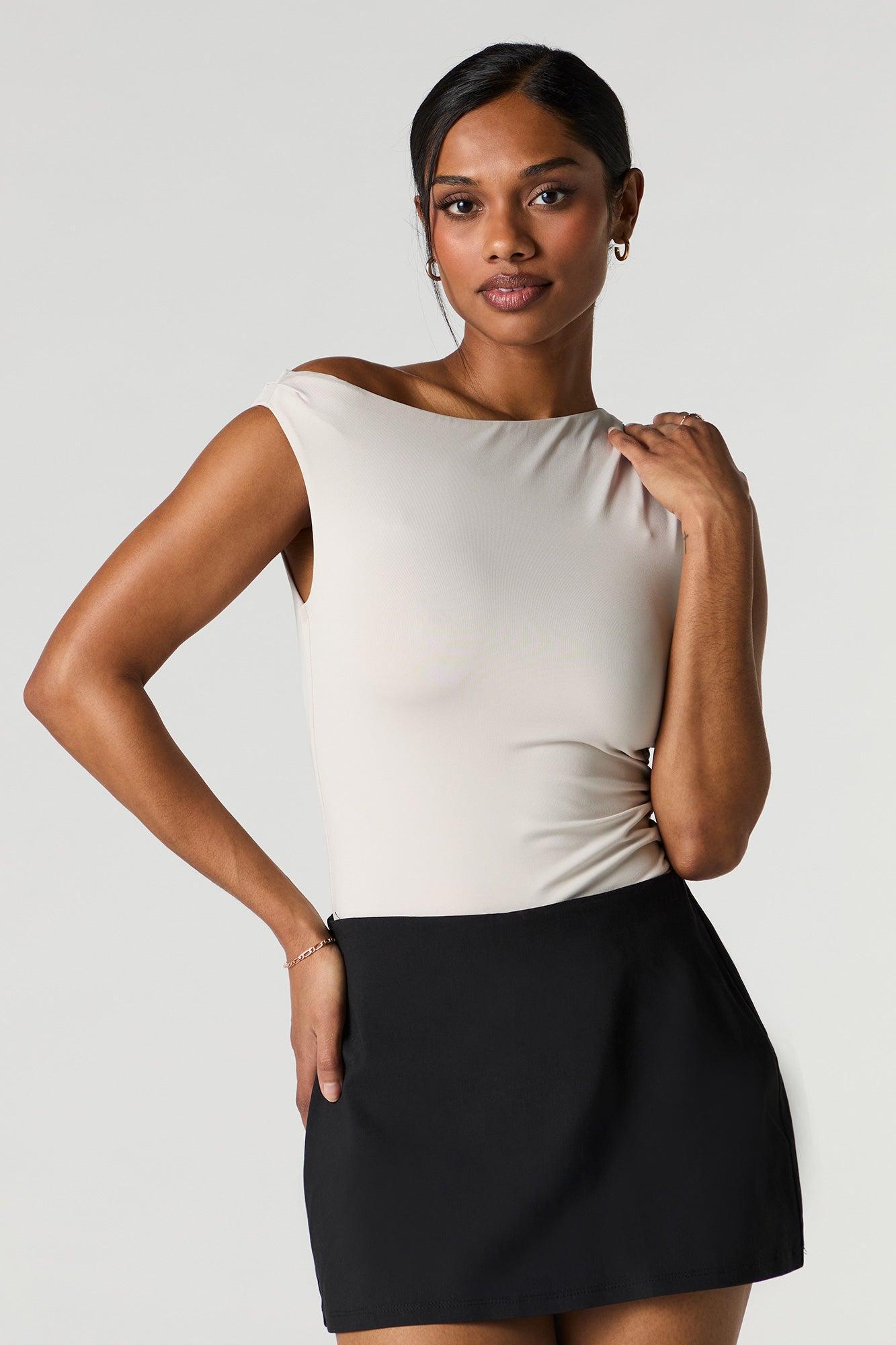 Contour One Shoulder Bodysuit Female Product Image