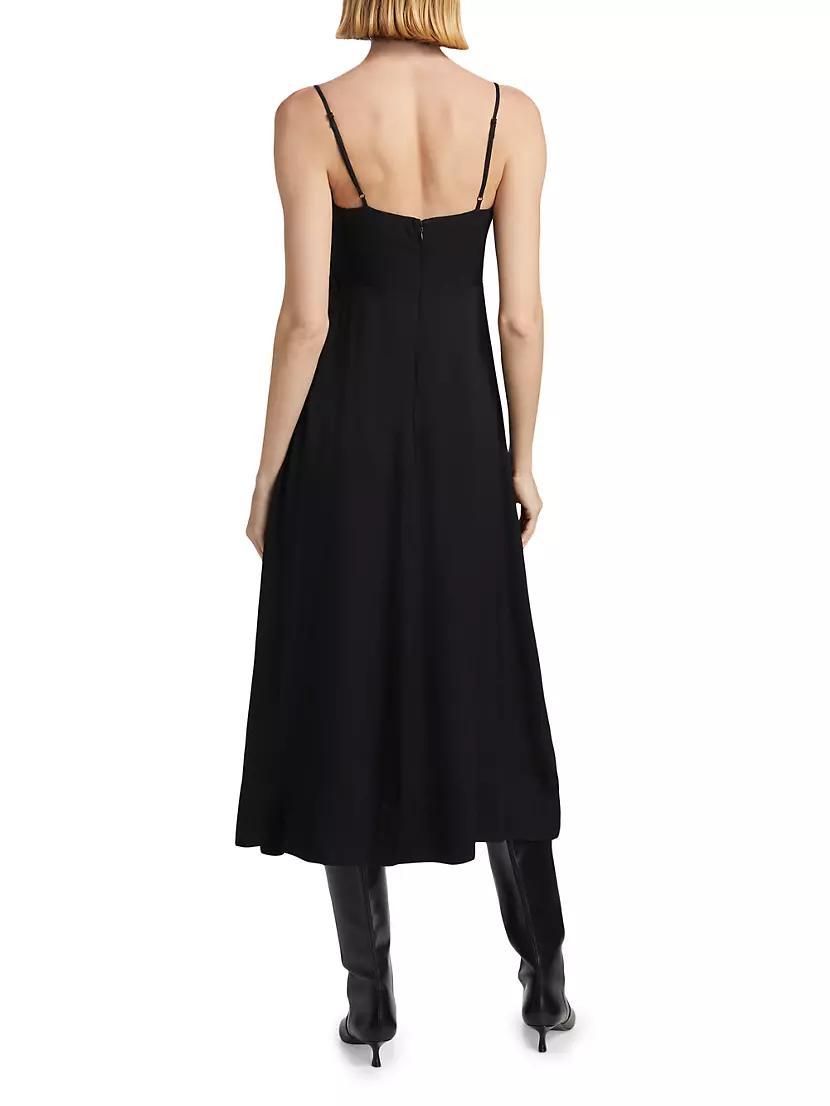 Flowered Bust Midi-Dress Product Image