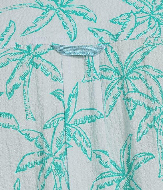 Tommy Bahama Nova Wave Royal Palmetto Short Sleeve Woven Shirt Product Image