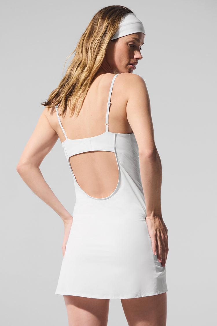 Breezy Tennis Dress - White Product Image