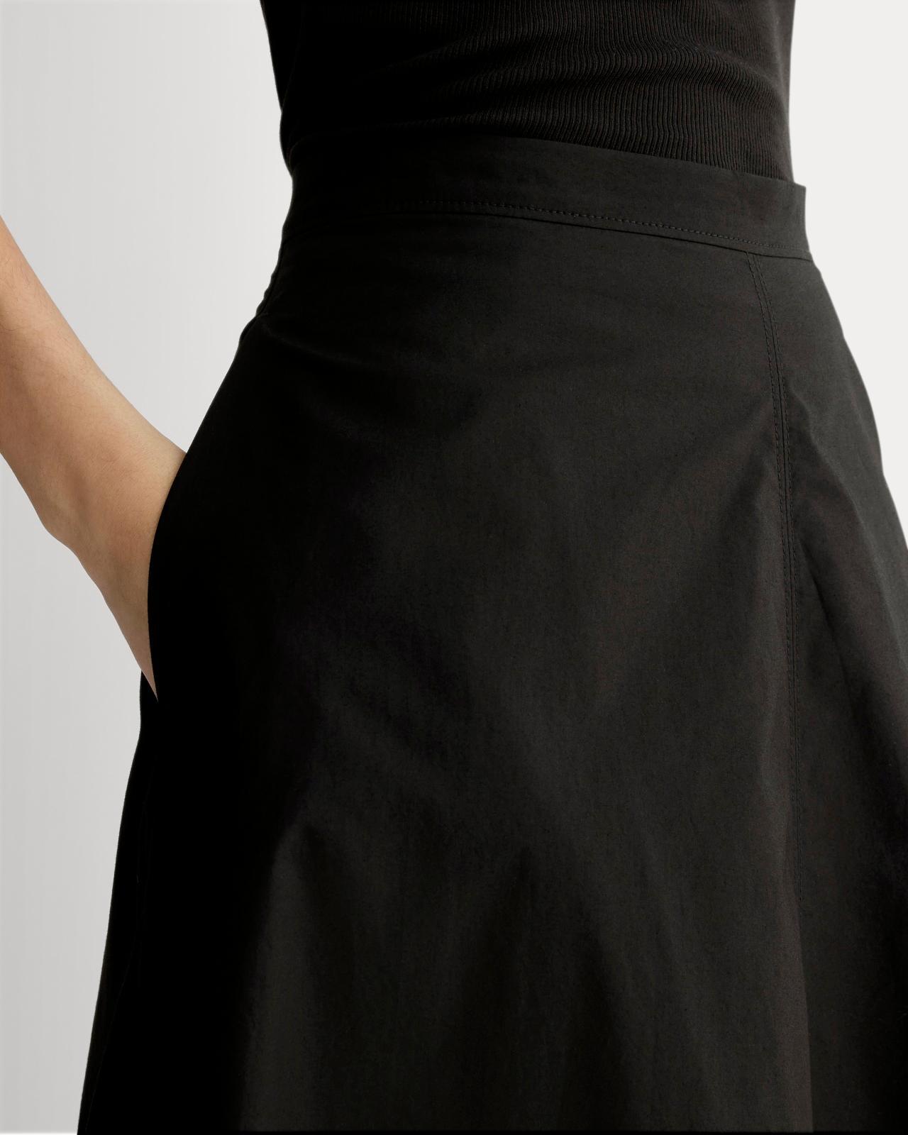 Womens Midi Skirt in Ultrasoft Cotton by Everlane Product Image