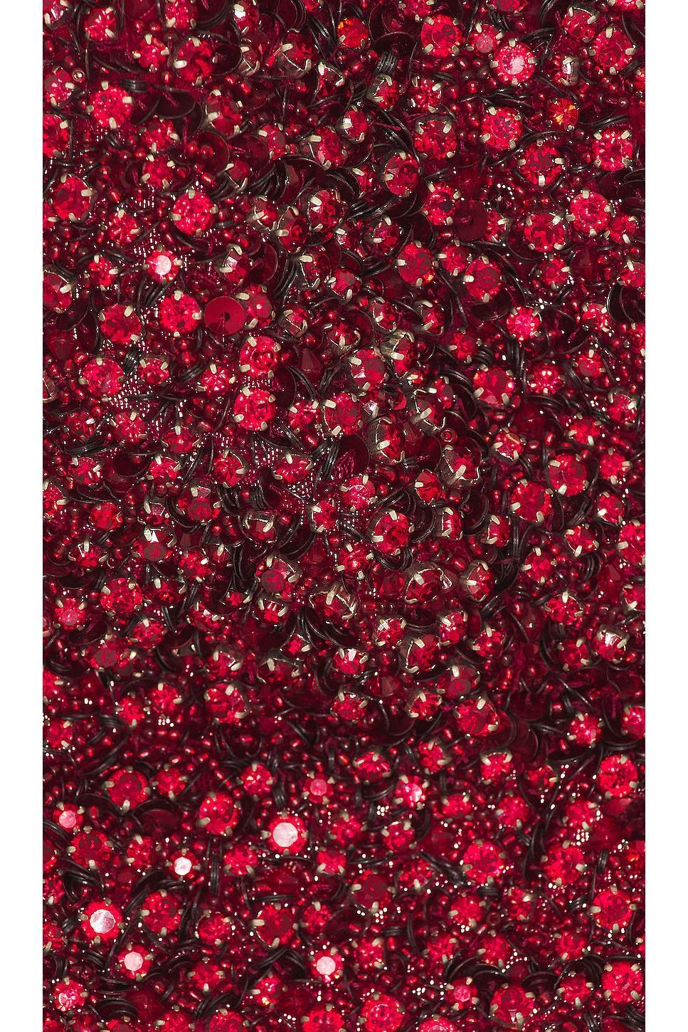 Carli Crystal Bra Top Alice + Olivia Product Image