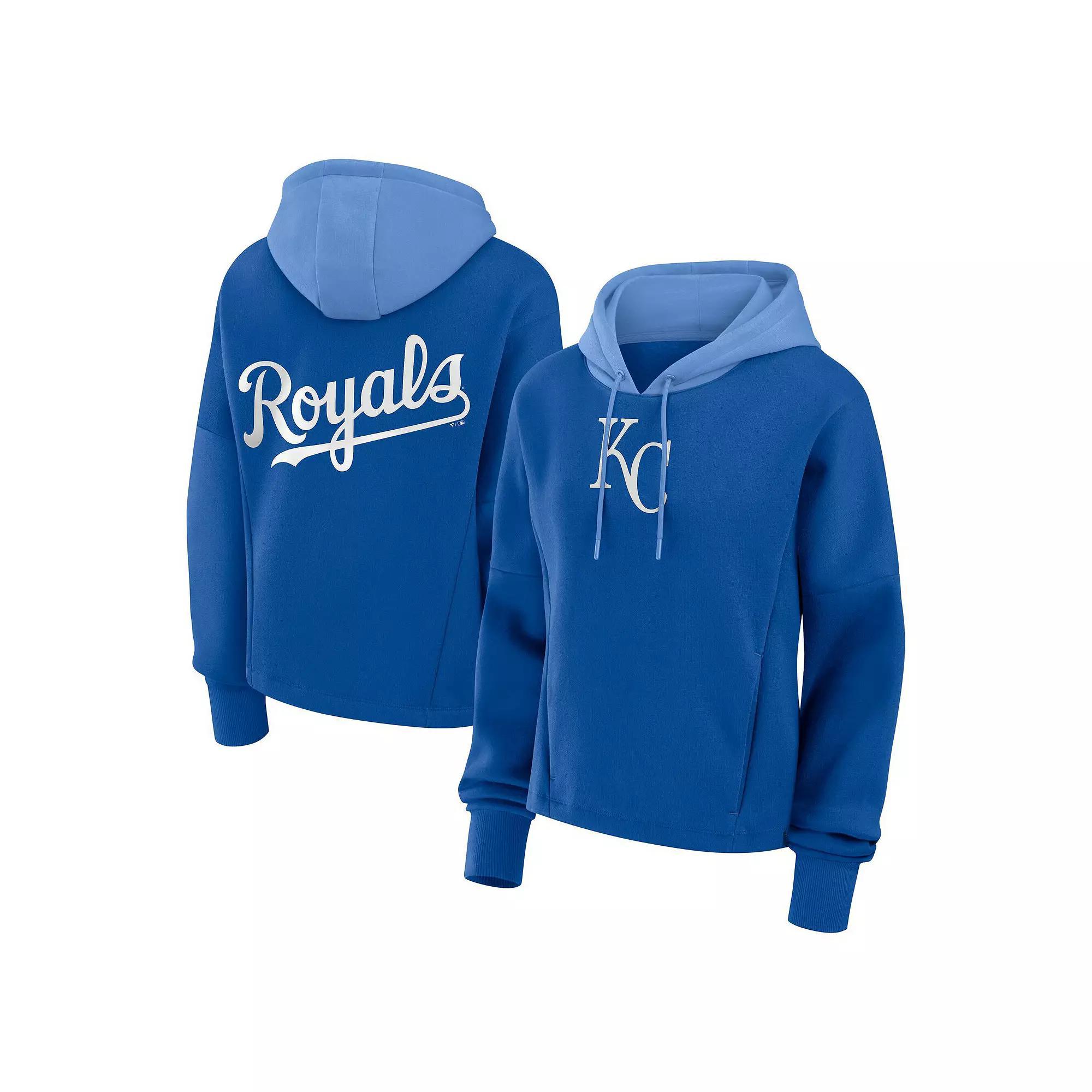 Womens Fanatics Seattle Mariners Oversized Legacy Favorite Spectator Pullover Hoodie Blue Product Image