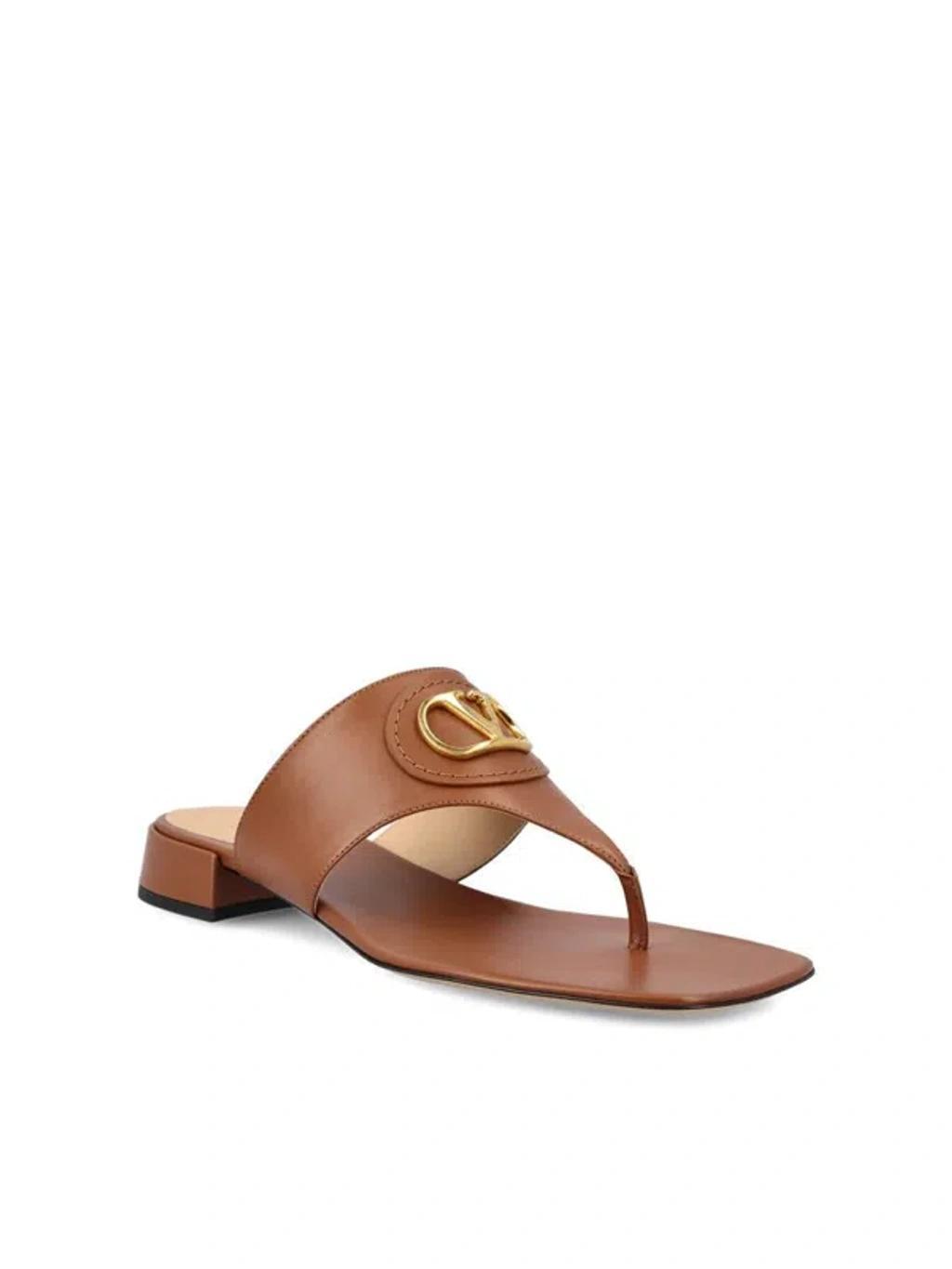 VALENTINO GARAVANI Sandals In Brown Product Image