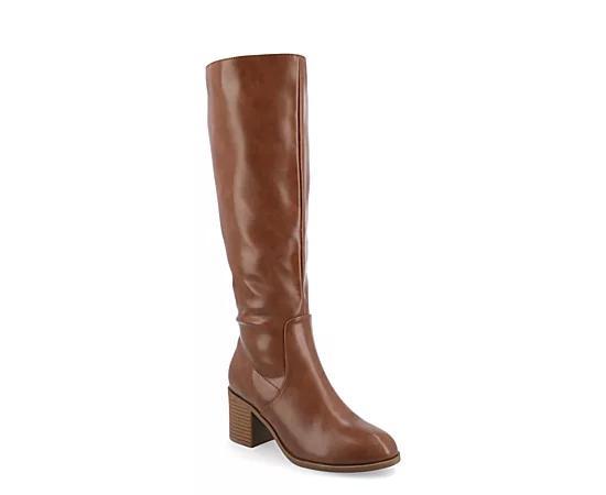 Journee Tru Comfort Foam™ Women's Romilly Calf Boots, Size: 6.5, Black Product Image