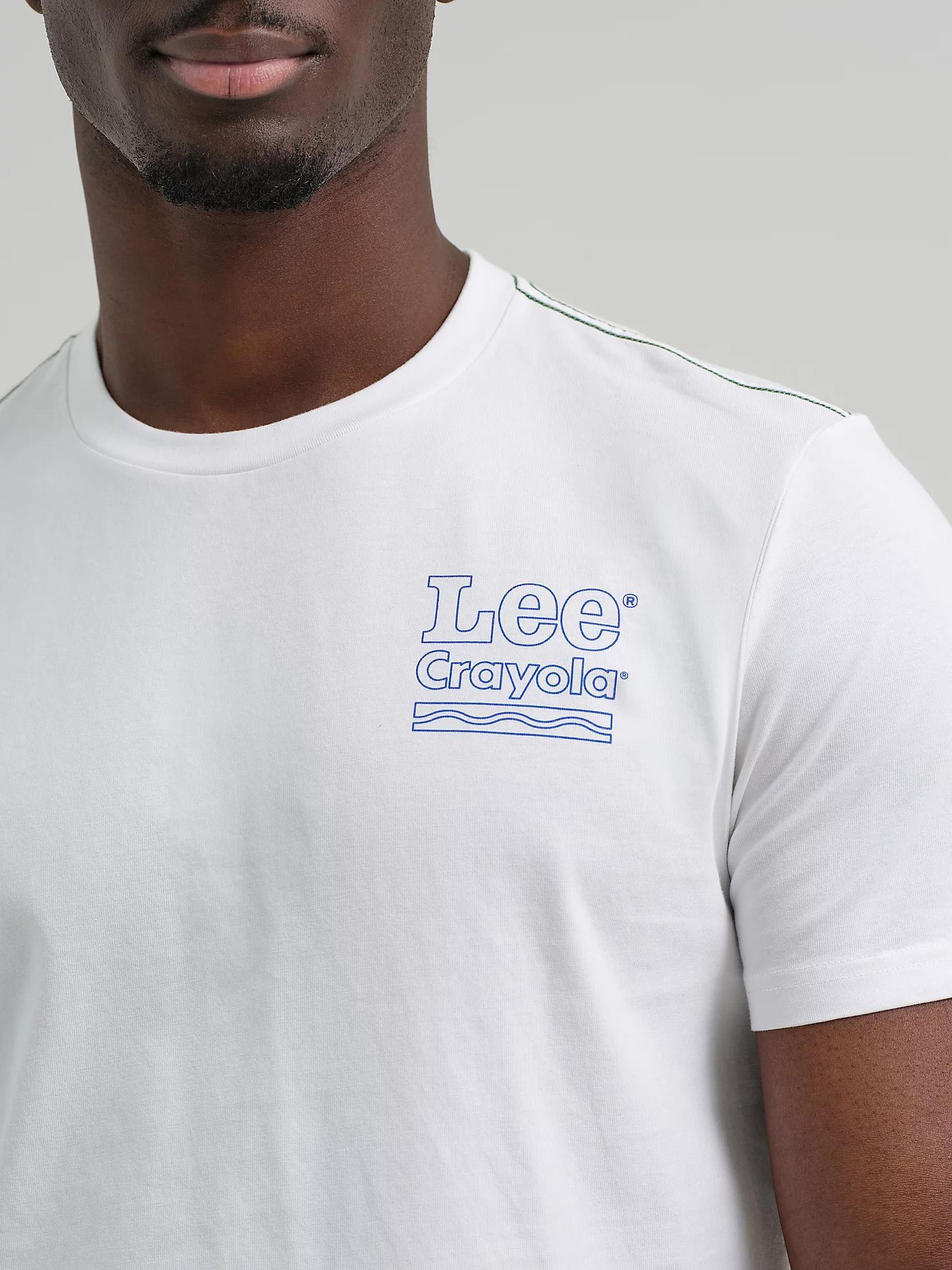 Lee® x Crayola® Limited Edition Color By Numbers Graphic Tee | Men's Tops & Tees | Lee® Product Image