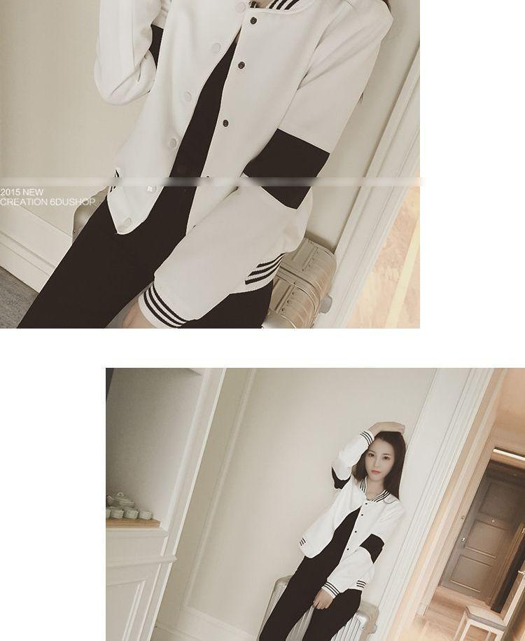 Two-Tone Bomber Jacket Product Image