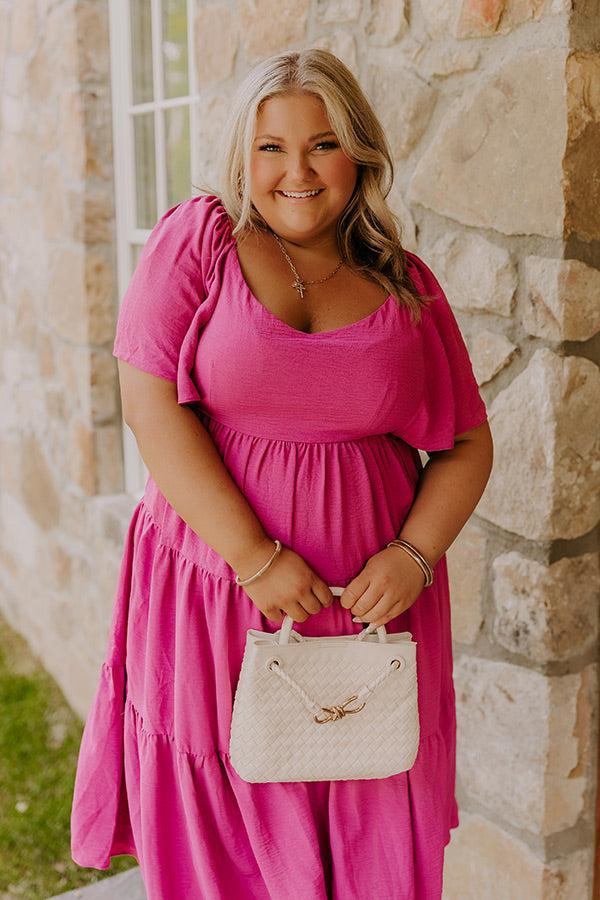 Sweet Aroma Midi in Dark Blush Curves Product Image