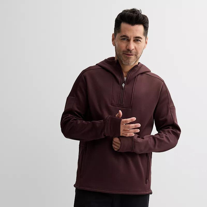 Men's Tek Gear® Performance Fleece Half-Zip, Size: XS, Mineral Black Product Image