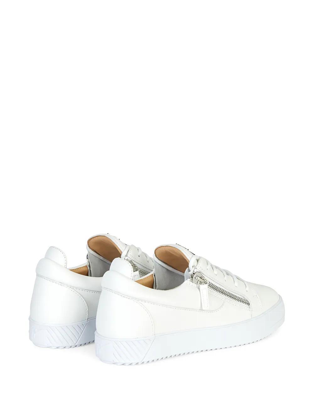 Frankie zipped low-top sneakers Product Image