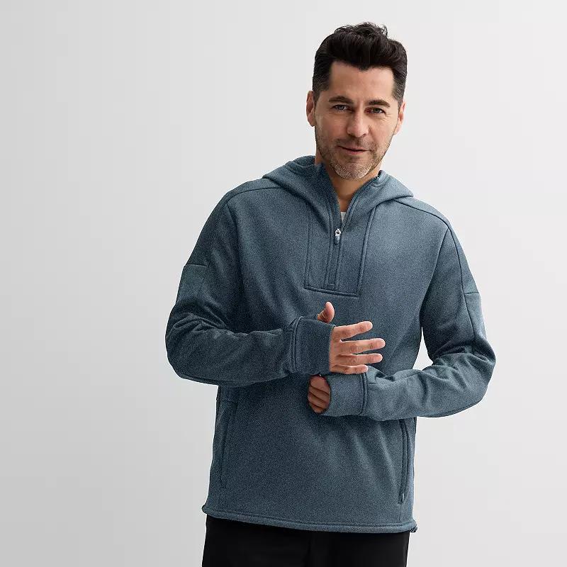 Men's Tek Gear® Performance Fleece Half-Zip, Size: XS, Hawk Silver Cd Product Image