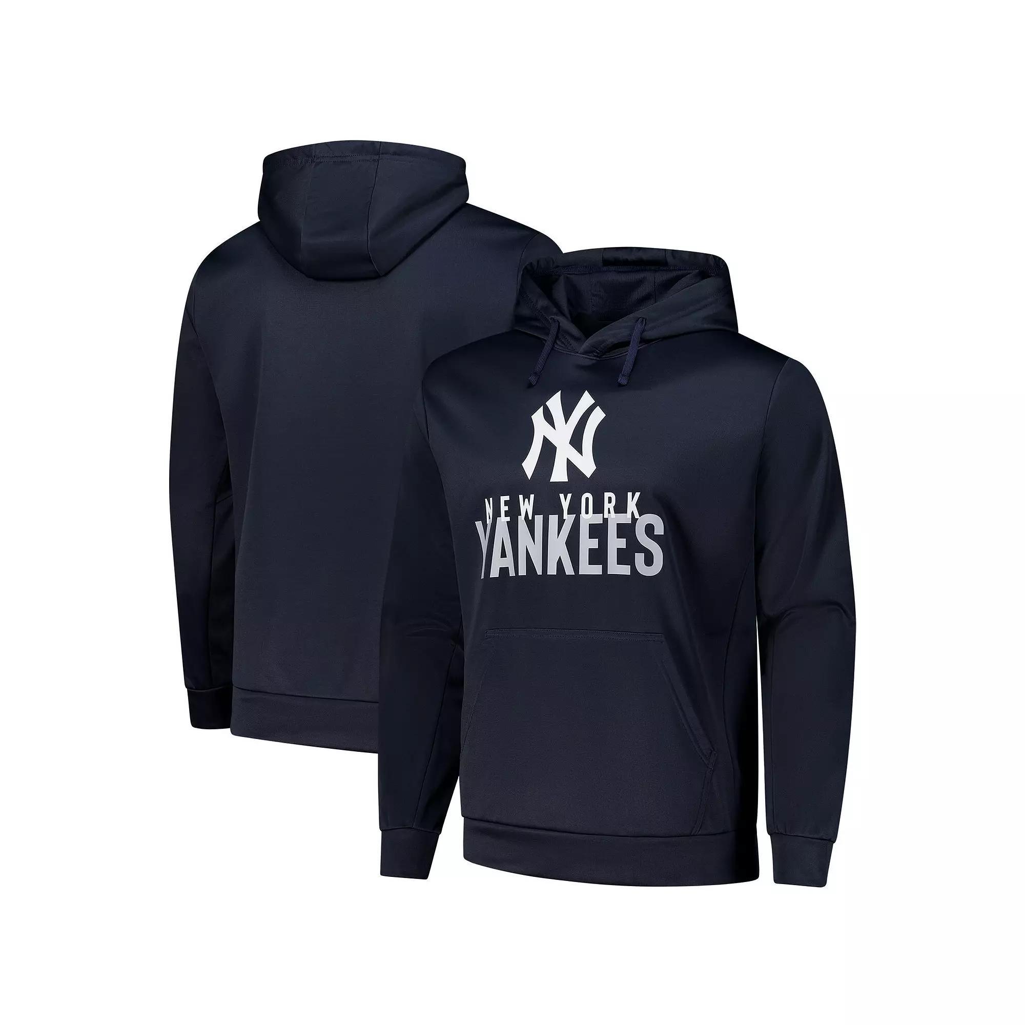Men's Fanatics Navy Houston Texans Victory Arch Big & Tall Pullover Hoodie, Size: 2XB, Blue Product Image