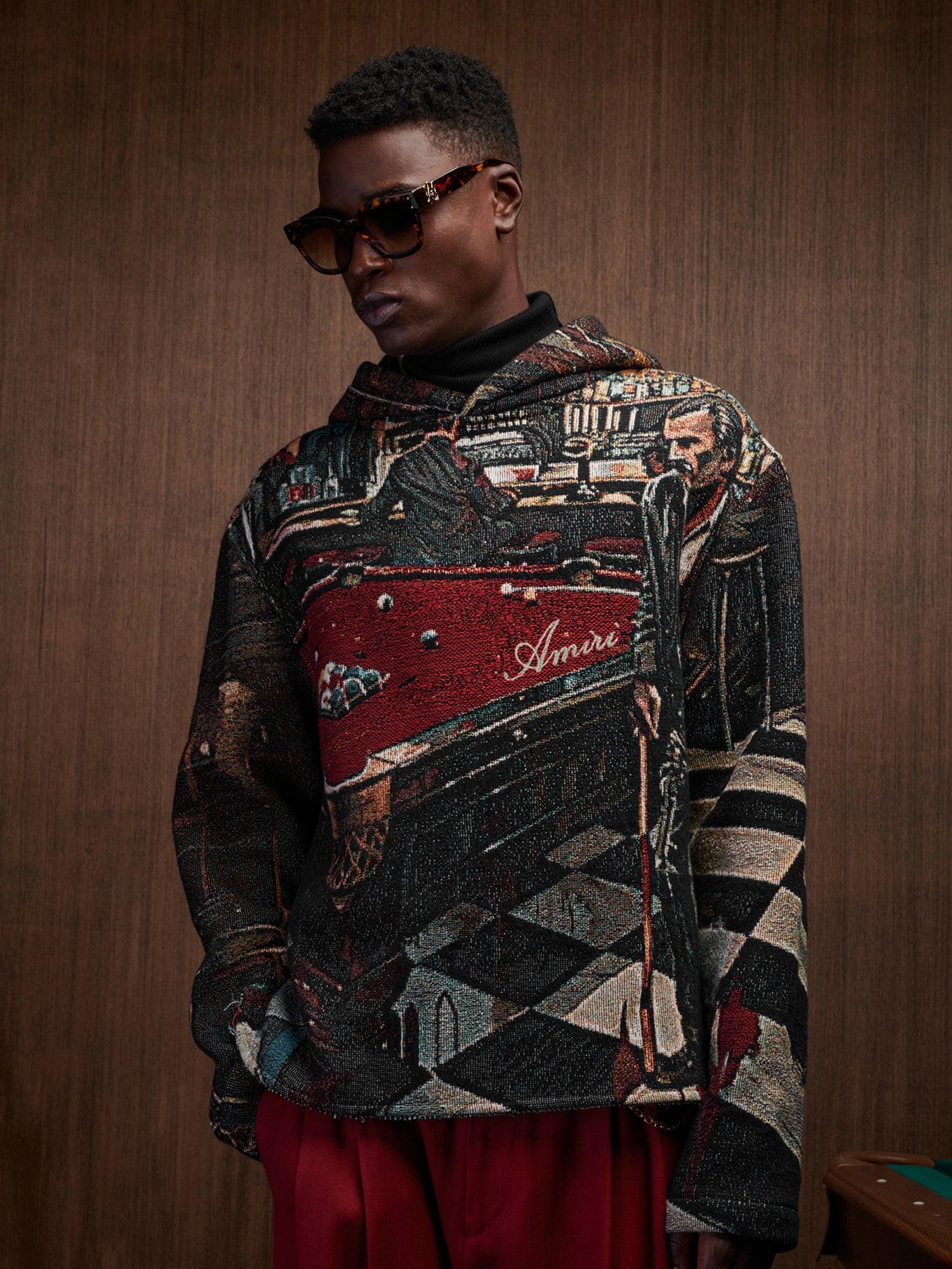 TAPESTRY HOODIE - Black Male Product Image