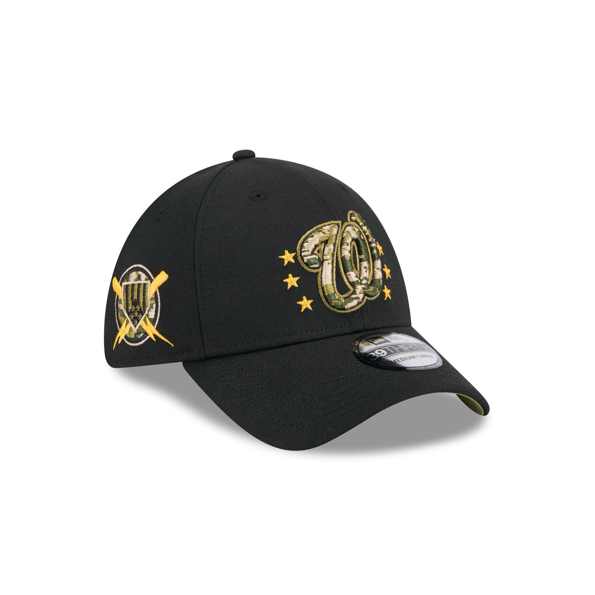 New Era Golf Black 39THIRTY Stretch Fit Hat Male Product Image