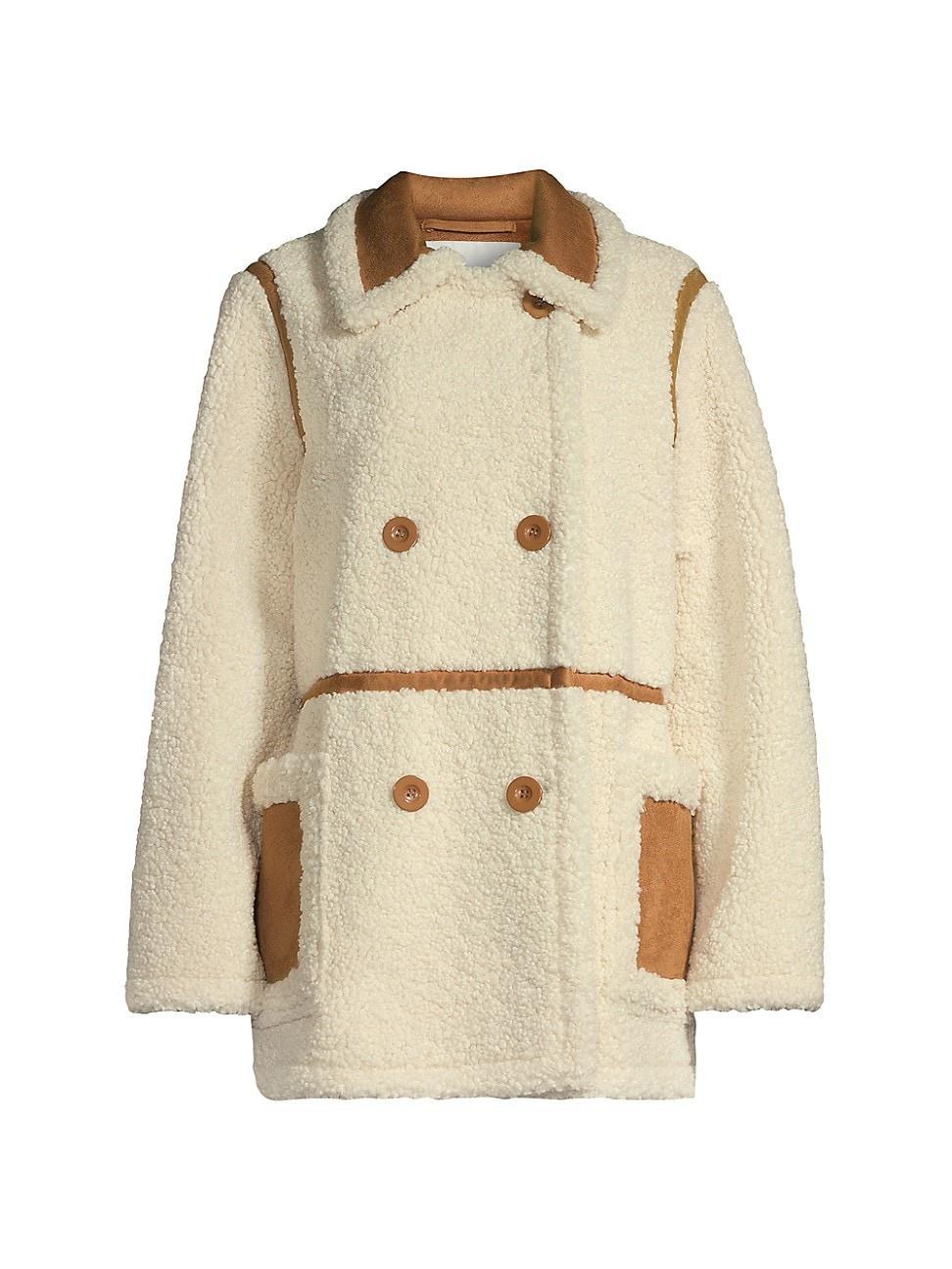 Stand Studio Chloe Faux Shearling Jacket Product Image