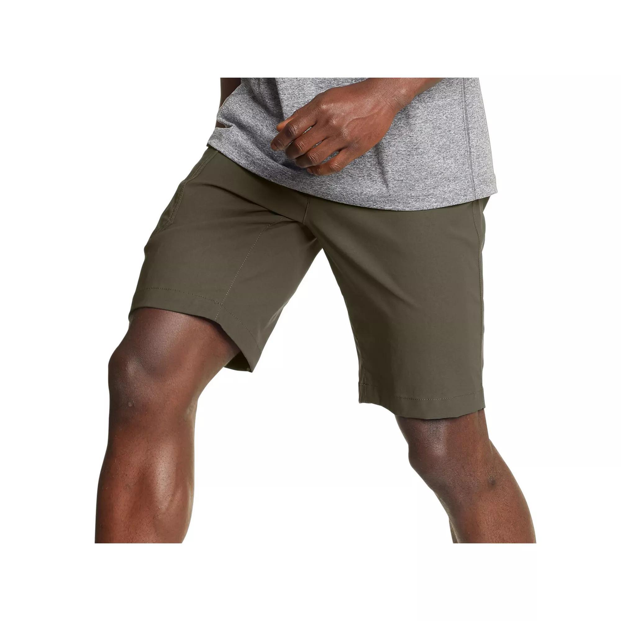 Men's Eddie Bauer UPF 50 11" Rainier Short, Size: 34, Black Product Image
