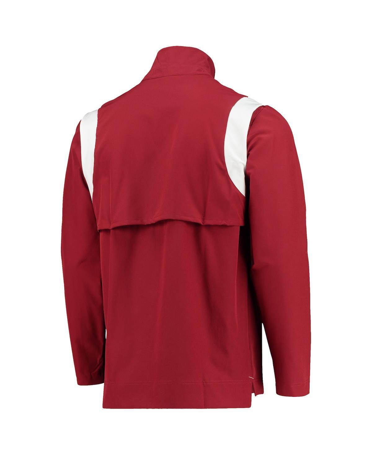 Mens Nike Crimson Alabama Crimson Tide 2021 Team Coach Quarter-Zip Jacket Product Image