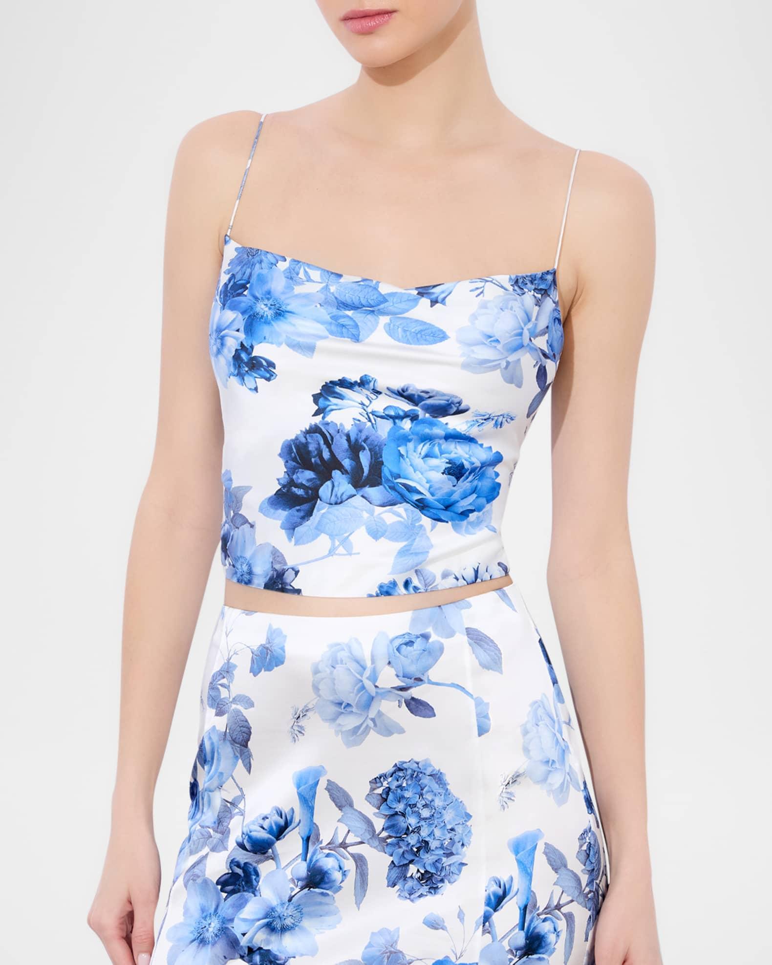 Valentina Cropped Corset Top Product Image