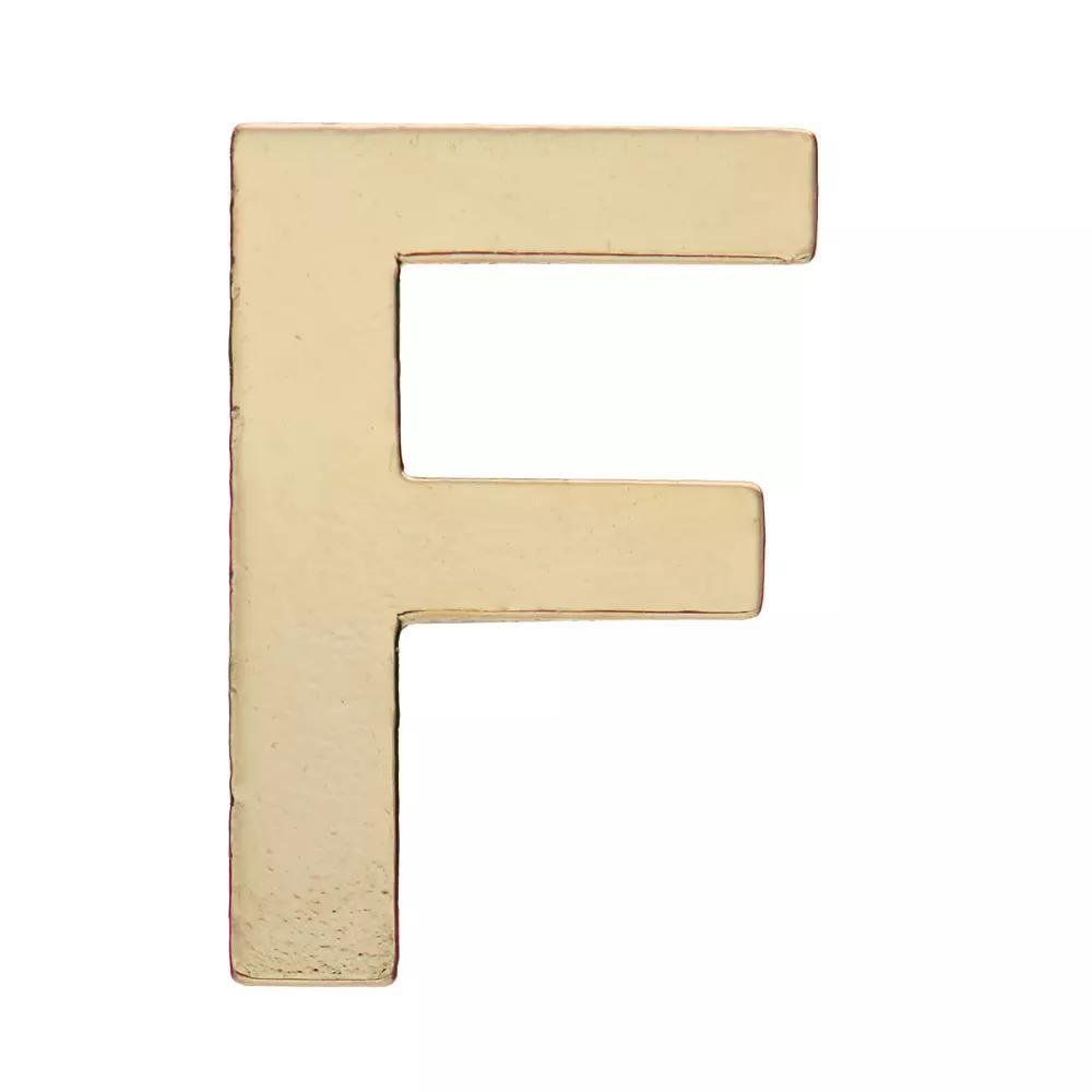 Au Naturale 14k Gold Initial Single Stud Earring, Women's Product Image