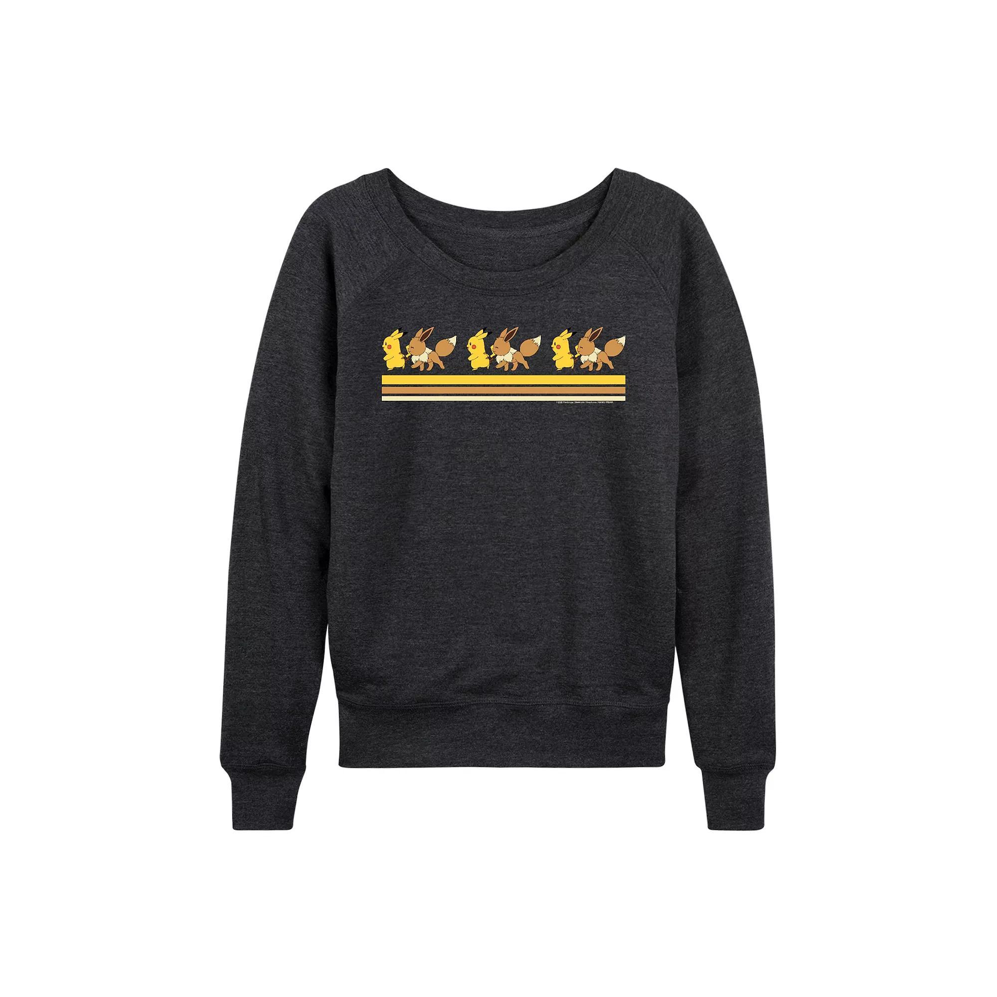 Womens Leinenkugels Canoe Logo French Terry Long Sleeve Tee Heather Grey Product Image