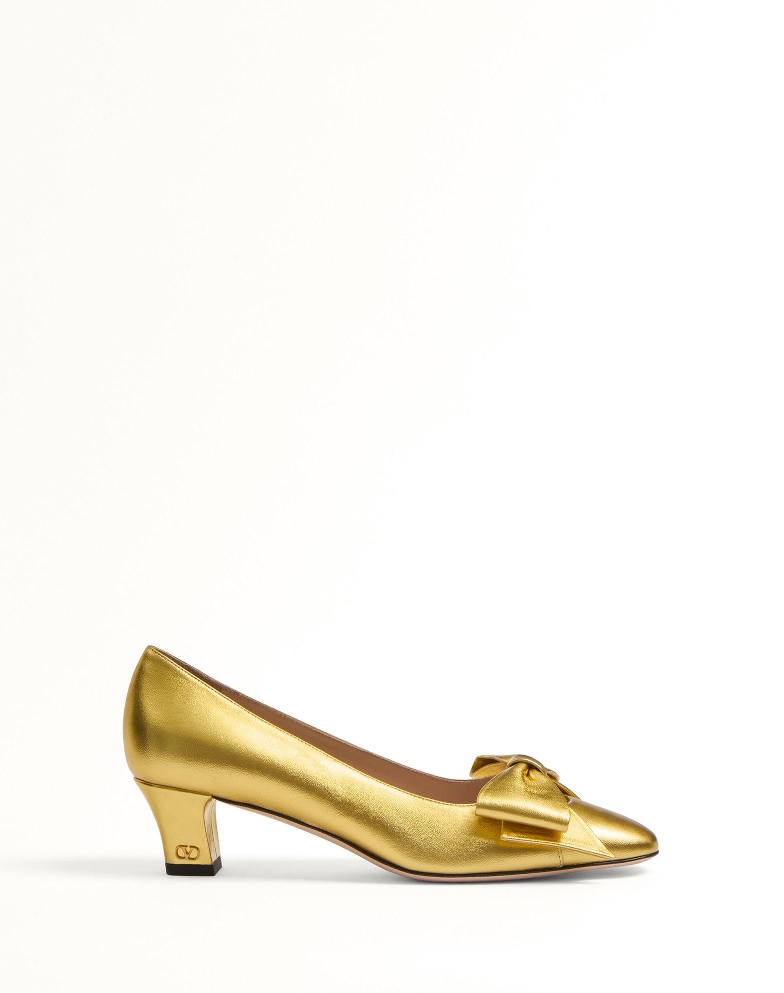Bowow Pumps In Laminated Nappa 45Mm Product Image