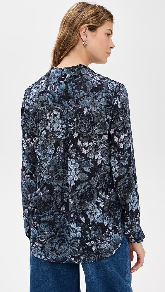 L'AGENCE Nina Long Blouse | Shopbop Product Image