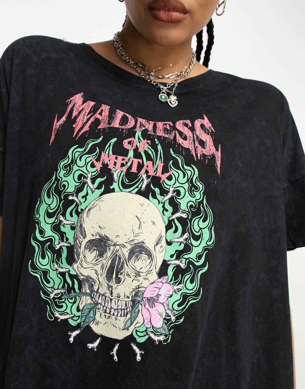 Noisy May Curve skull T-shirt Product Image