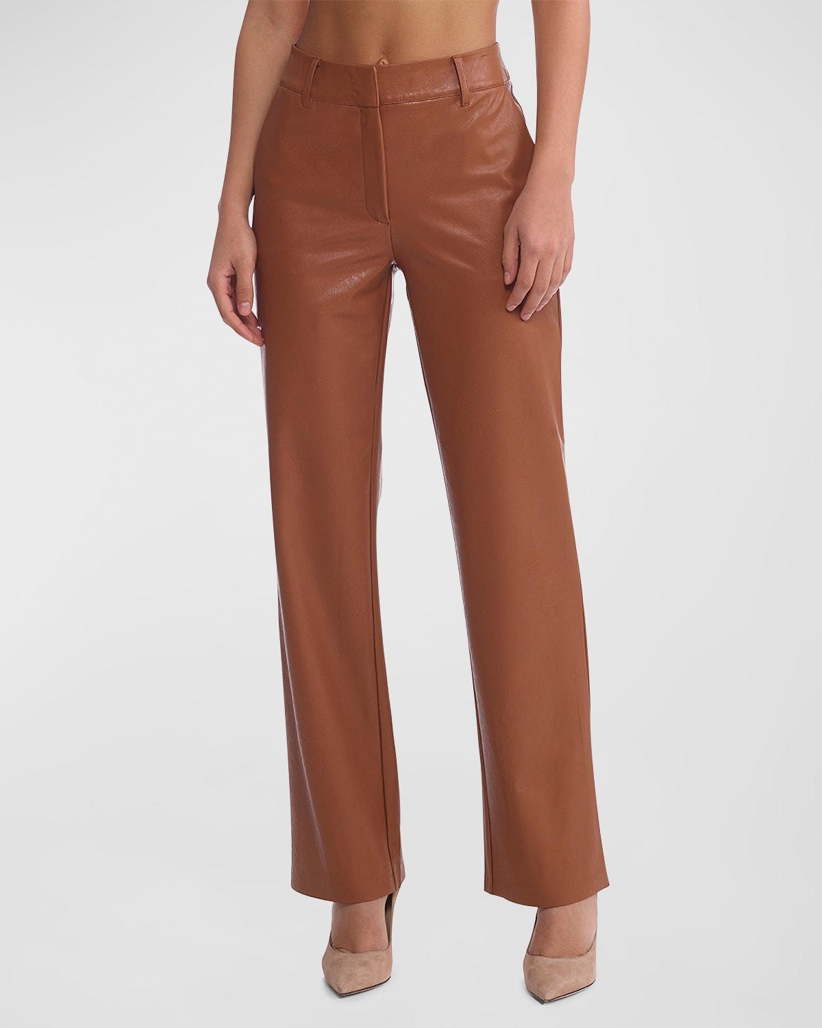 Faux Leather Full Length Trouser Product Image