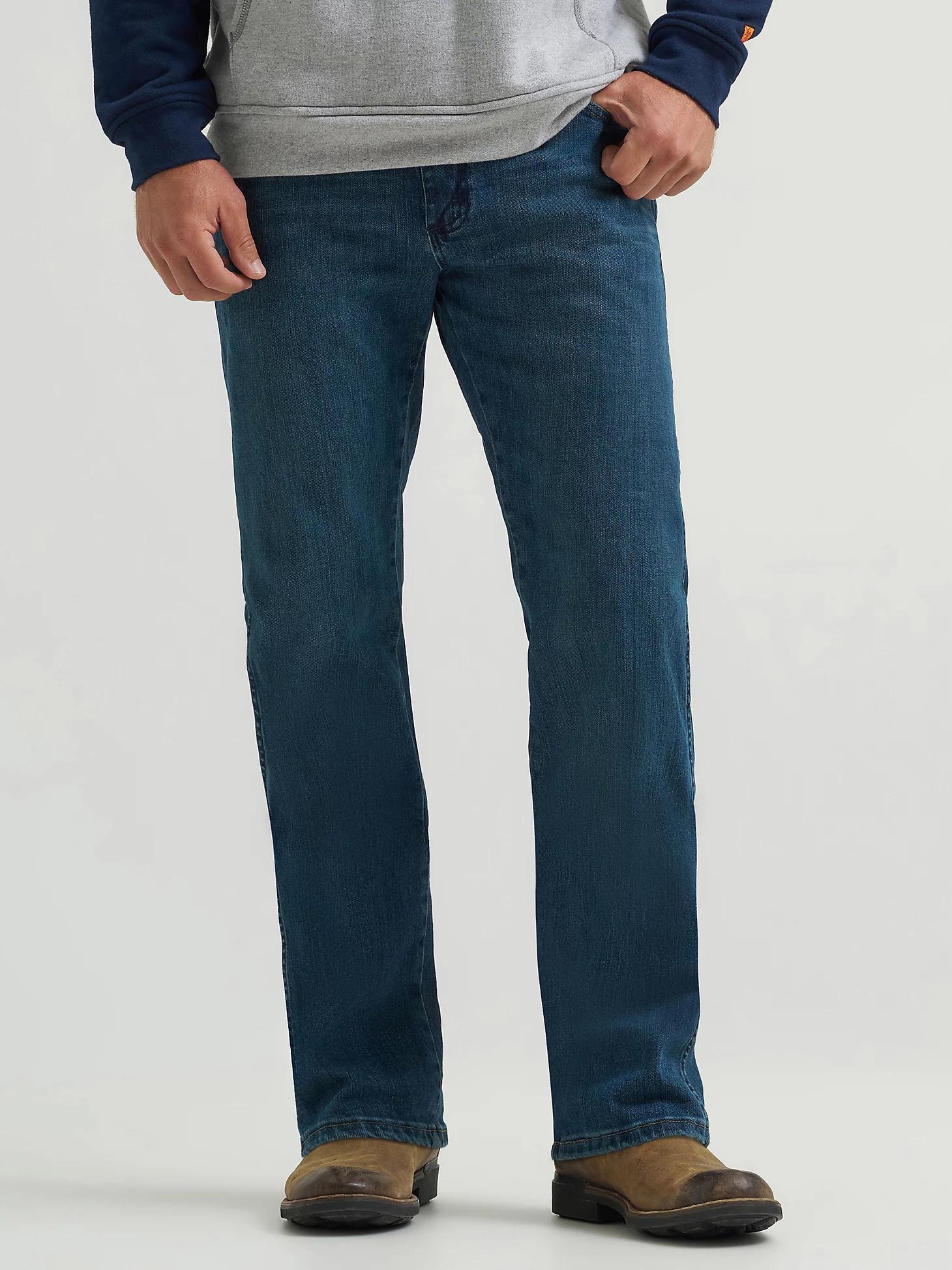 Wrangler® FR Flame-Resistant Advanced Comfort Regular Fit Jean | Men's JEANS | Wrangler® Product Image