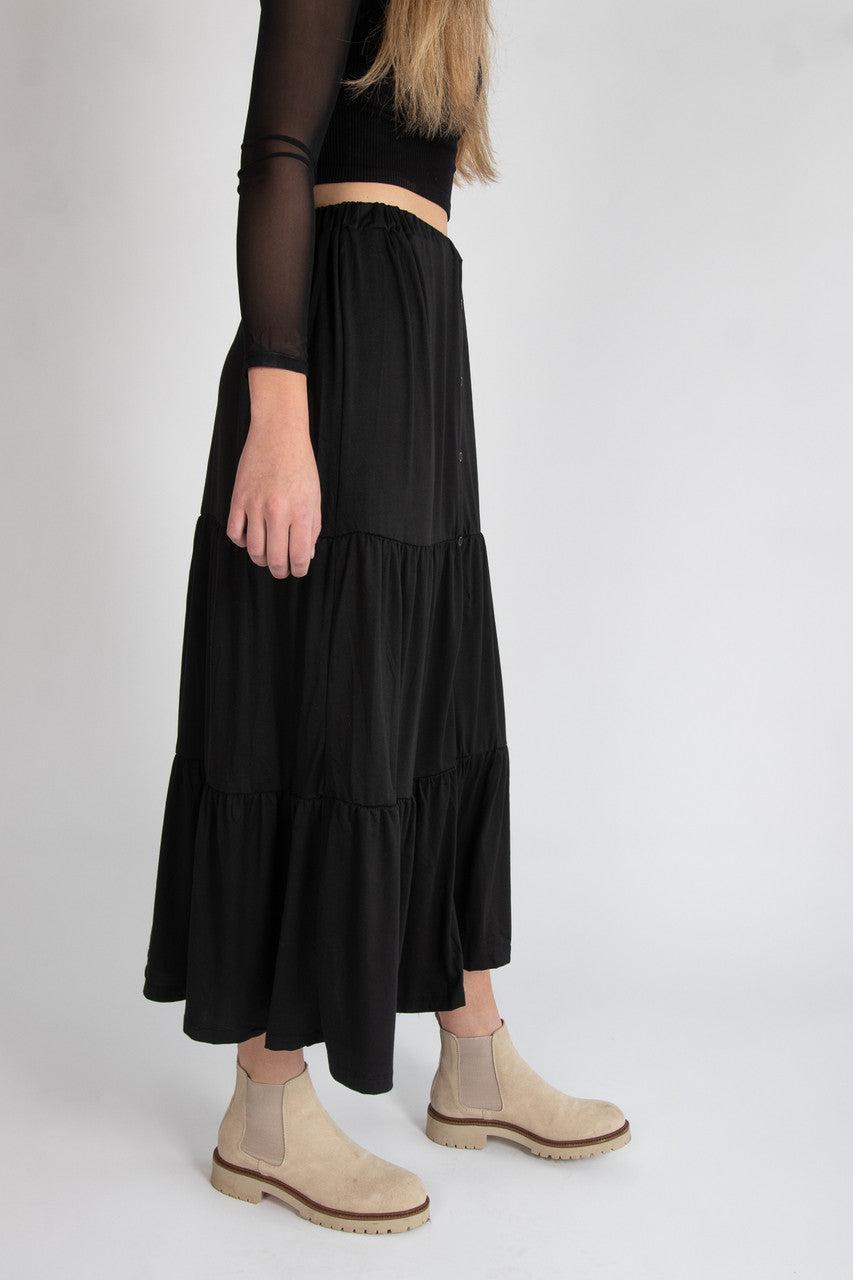 Cable Knit Mock Neck Crop Top Product Image