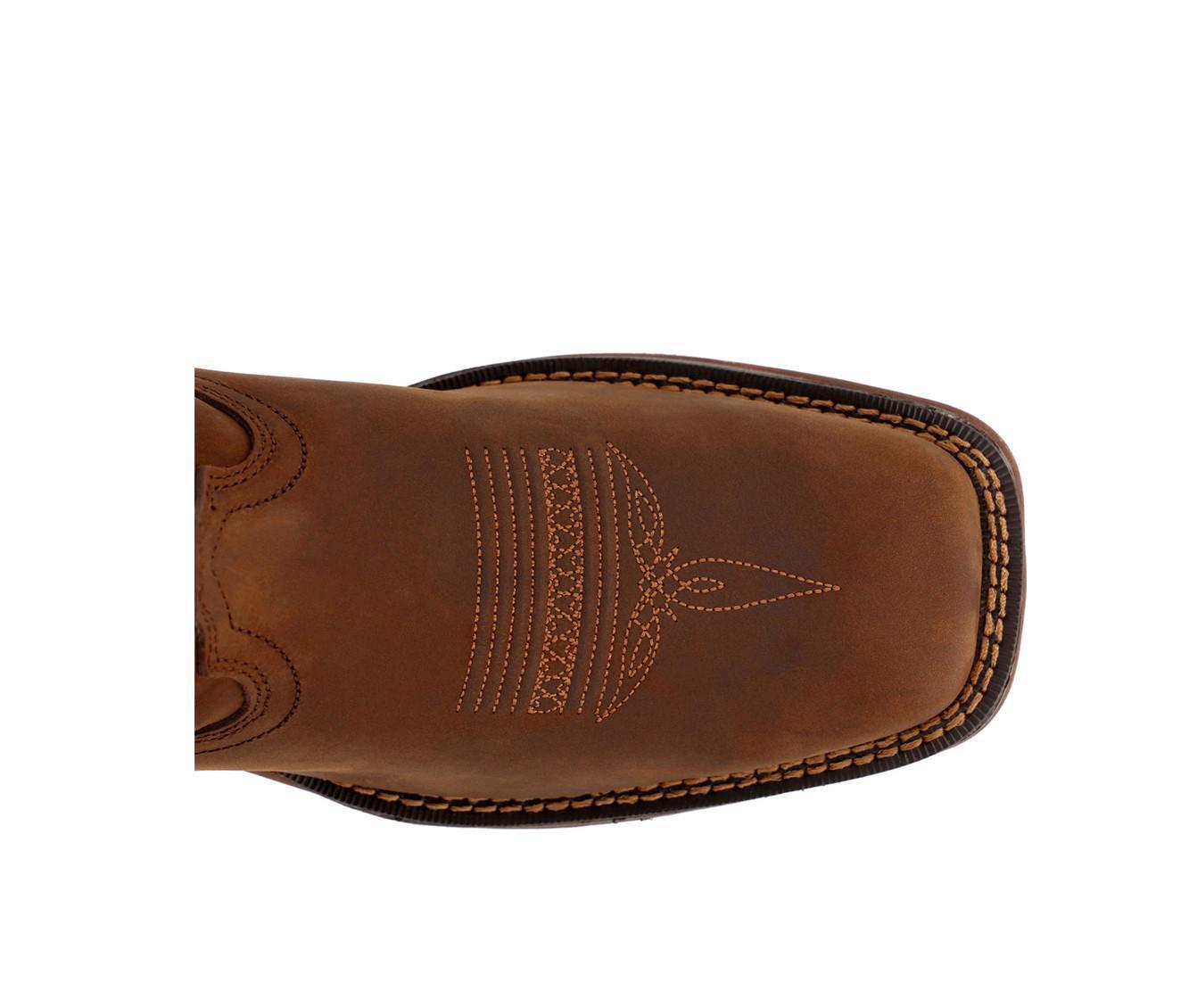 Men's Durango 12" Rebel Steel Toe Pull-On Western Work Boots Product Image