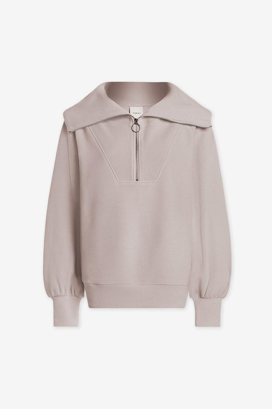 Vine Half-Zip Pullover - Mushroom Product Image