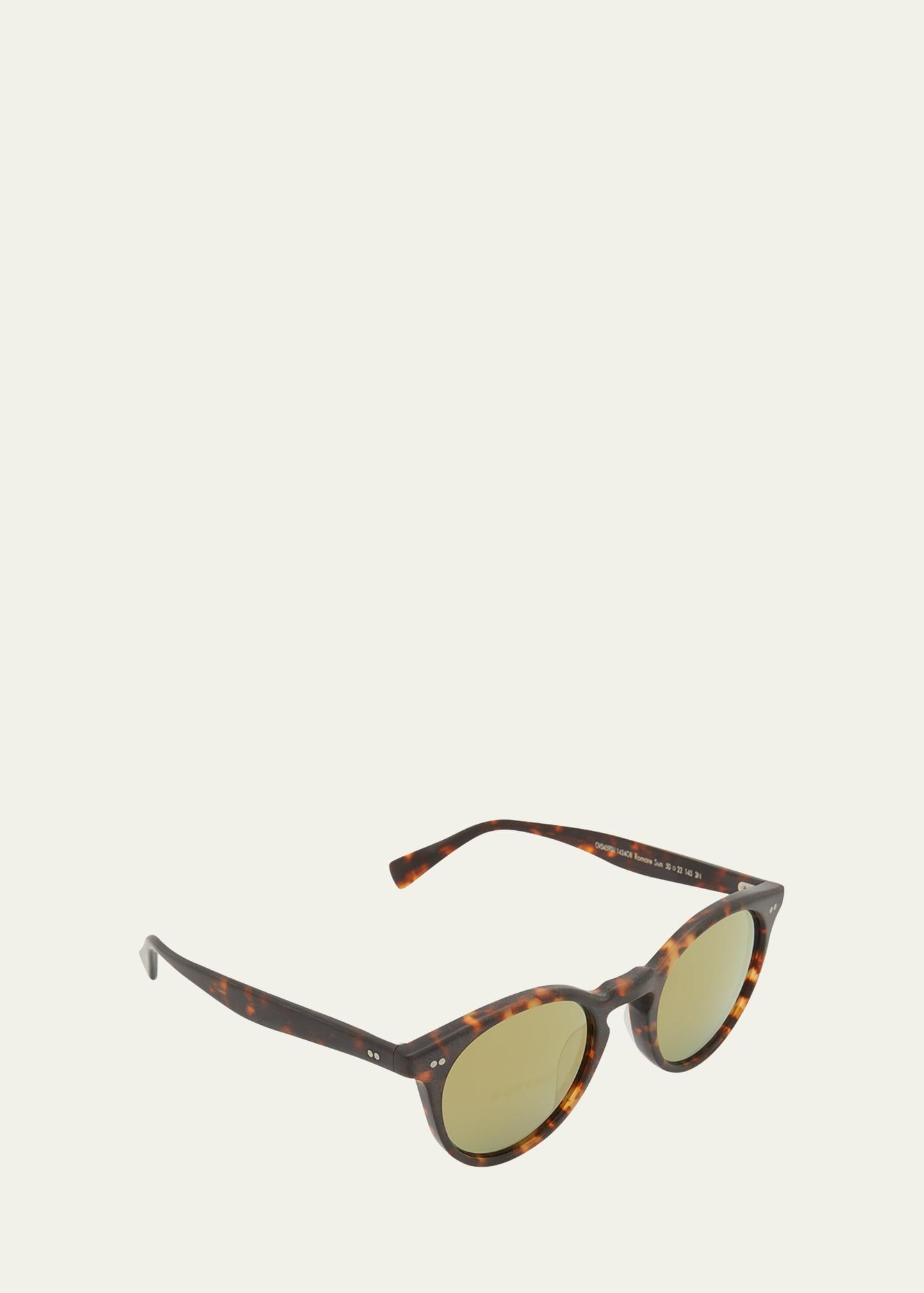 Mens Romare Phantos 50MM Round Sunglasses Product Image