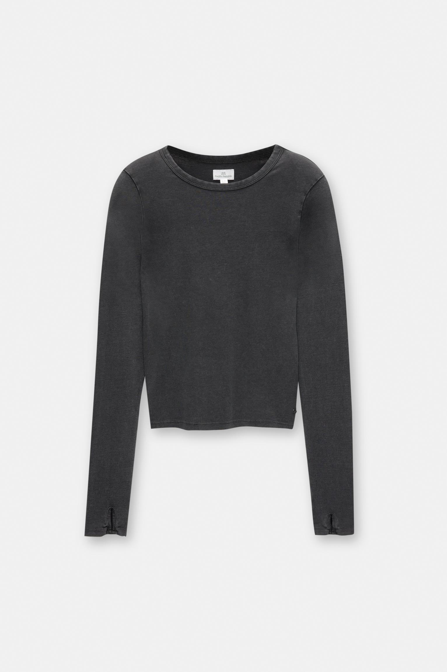 Long sleeve basic T-shirt Product Image