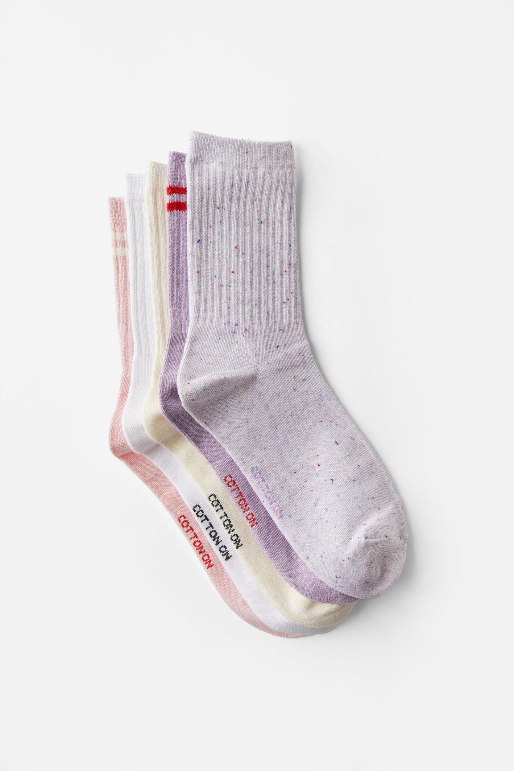 5Pk Crew Sock Product Image