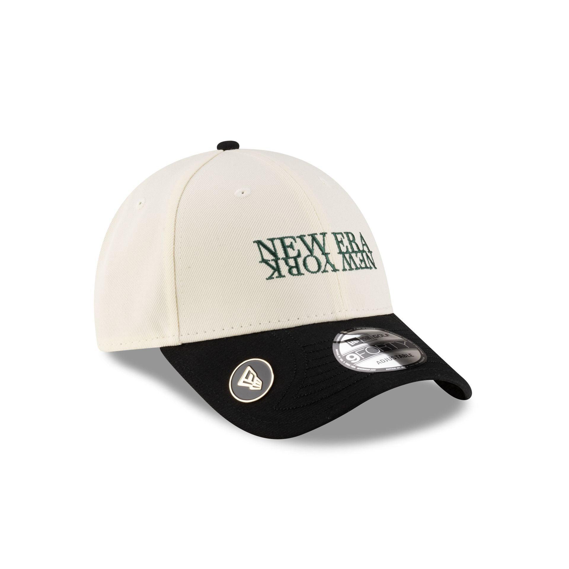 New Era Cap Two-Tone Ballmarker Black 9FORTY Adjustable Hat Male Product Image