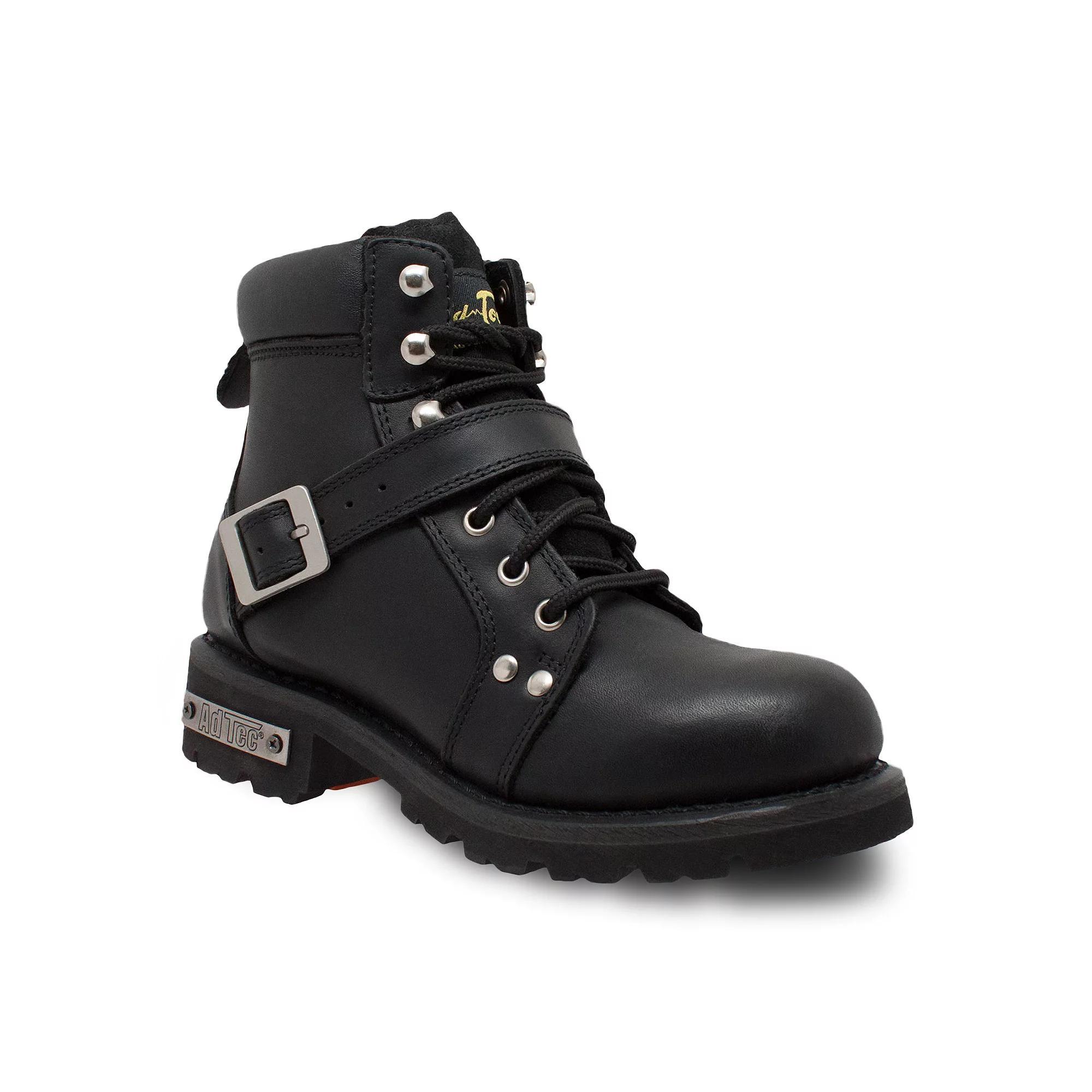Ride Tecs 8143 Womens Leather Moto Boots Product Image