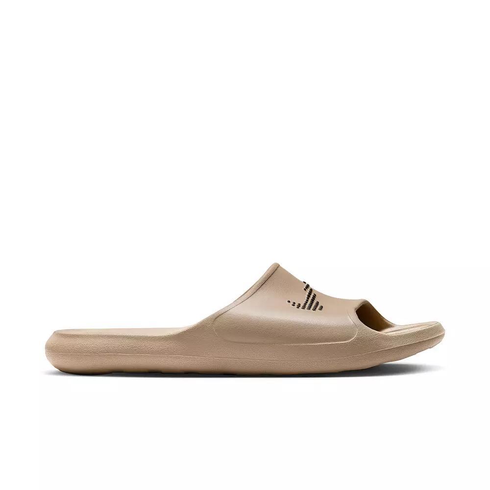Nike Victori One Men's Shower Slides, Size: 10, Khaki Black Khaki Product Image