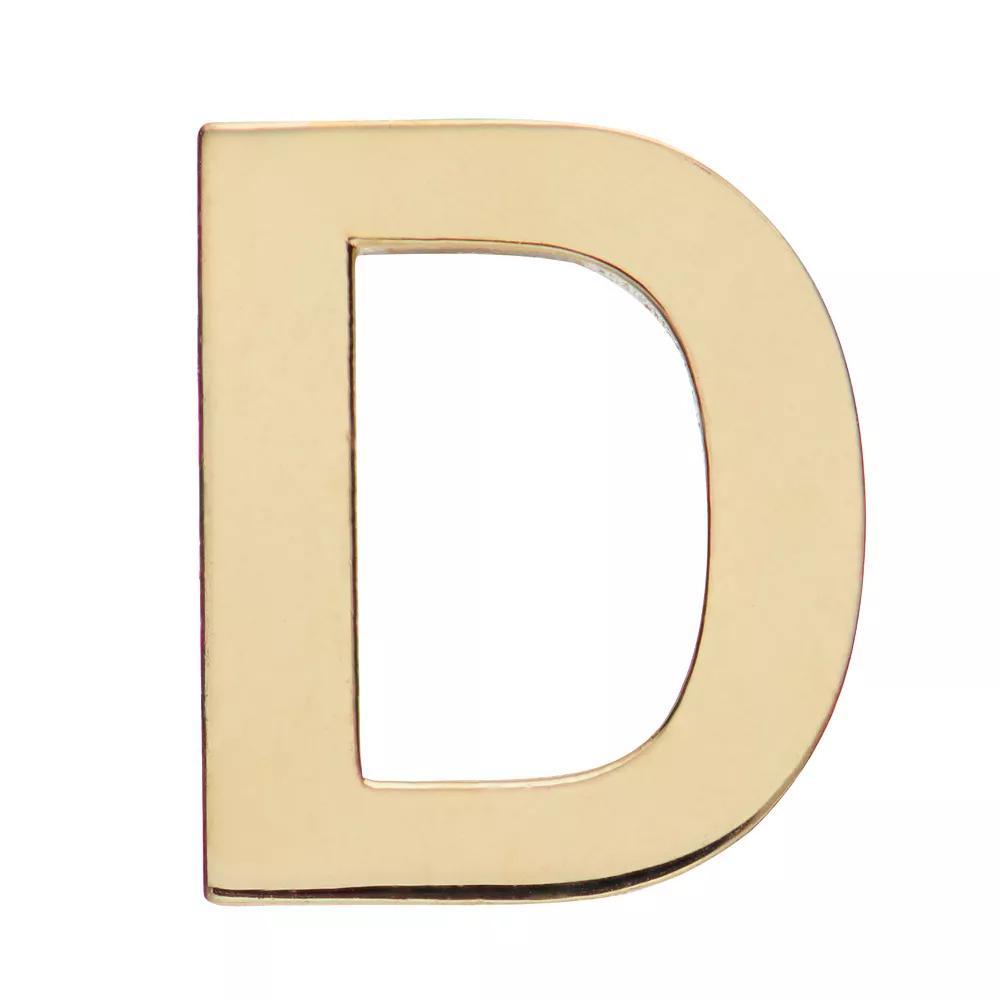 Au Naturale 14k Gold Initial Single Stud Earring, Women's Product Image