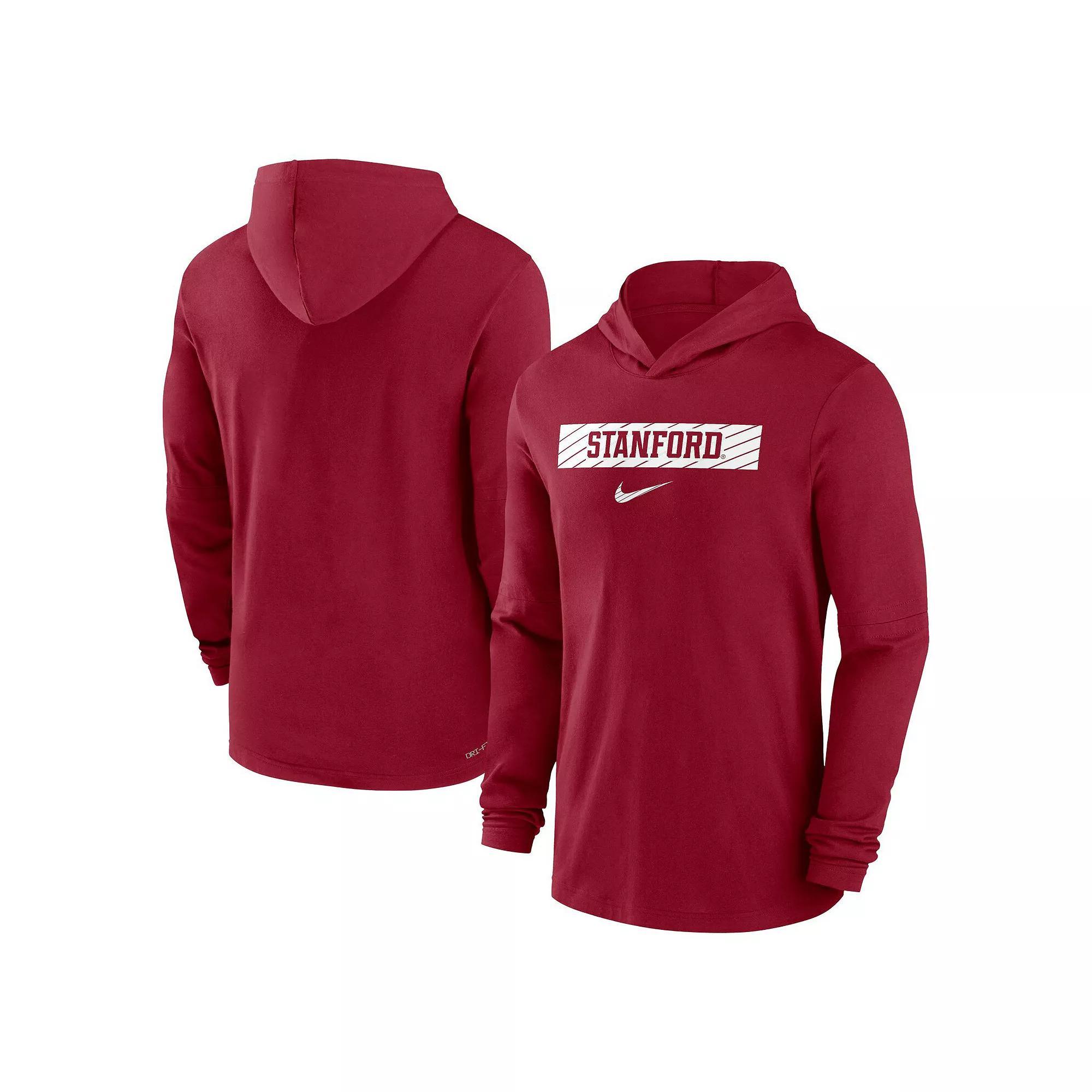 Men's Nike Green Michigan State Spartans 2024 Sideline Hoodie Performance Long Sleeve T-Shirt, Size: Medium Product Image