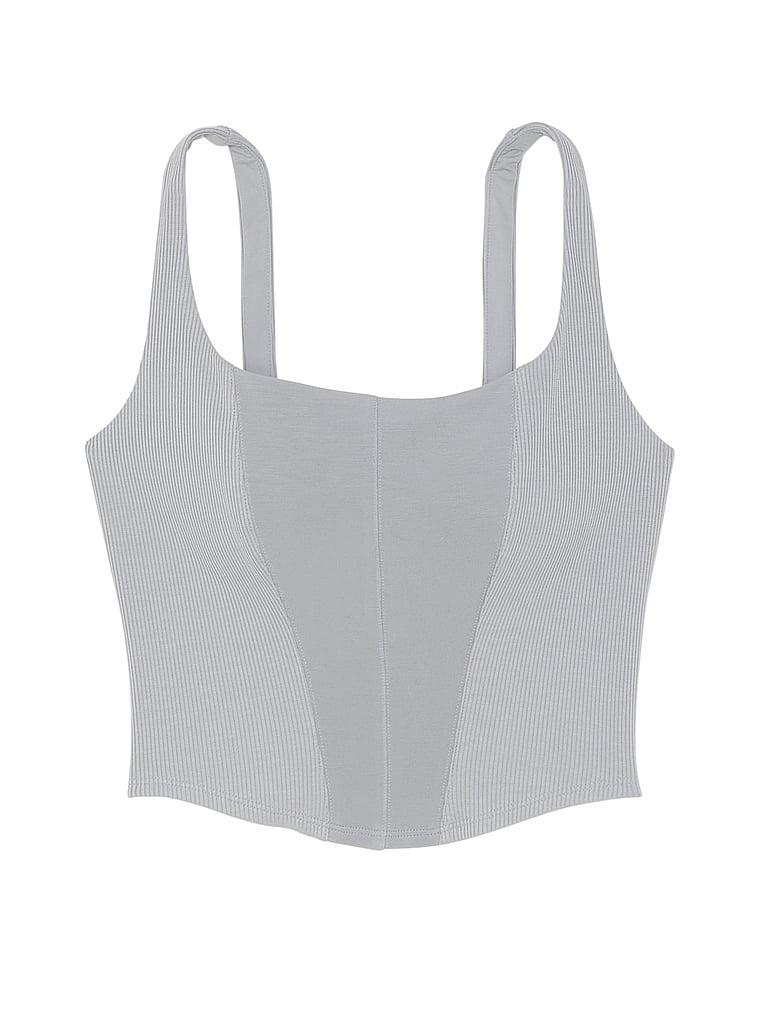 Featherweight Knit Corset Tank Top Product Image