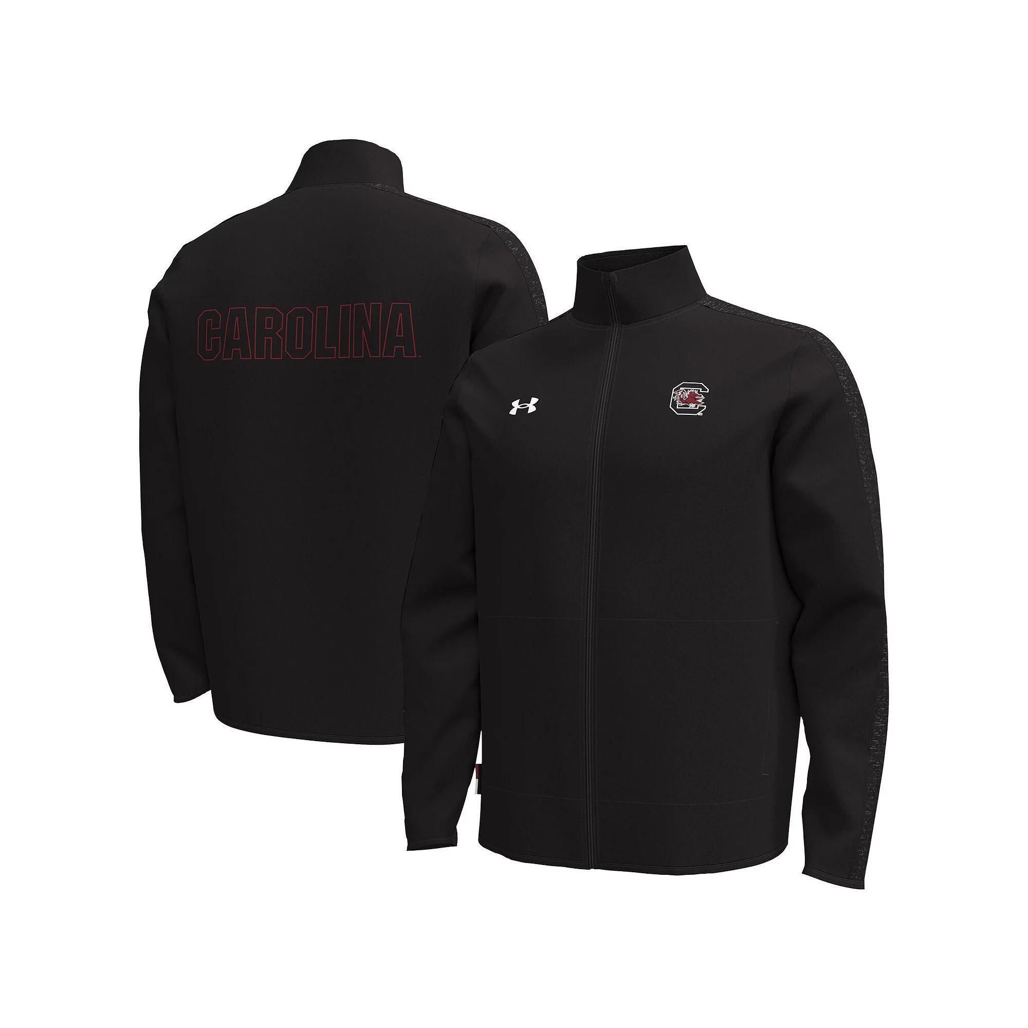 Men's Under Armour  Black South Carolina Gamecocks Command Full-Zip Jacket, Size: Small Product Image