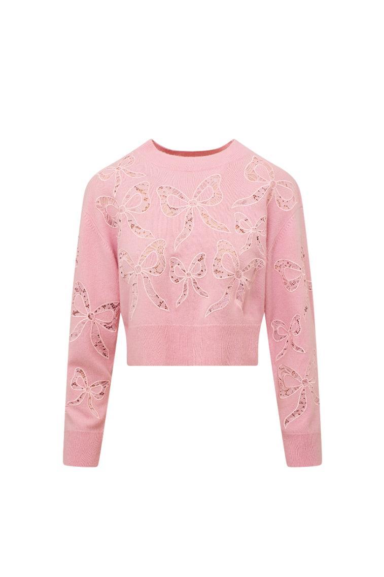 Parson Bow Print Pullover - BLACK Product Image