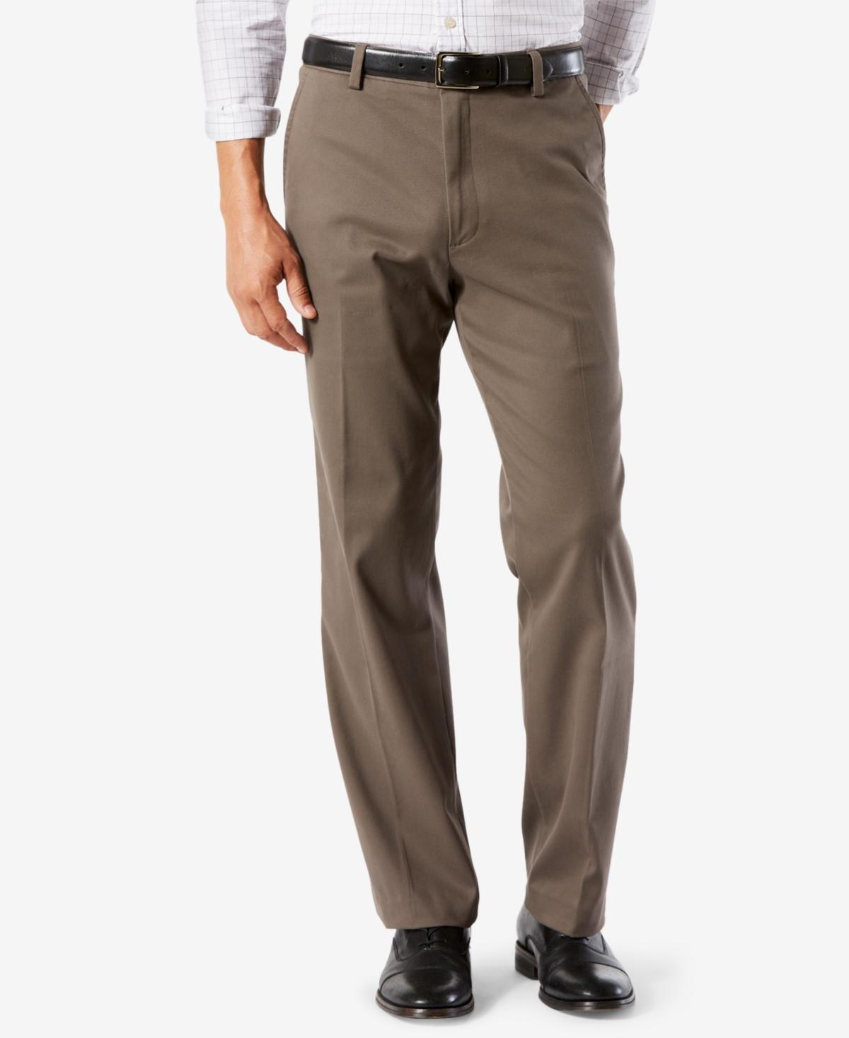 Men's Dockers® Stretch Easy Khaki Classic-Fit Flat-Front Pants, Size: 36X34, Brown Product Image