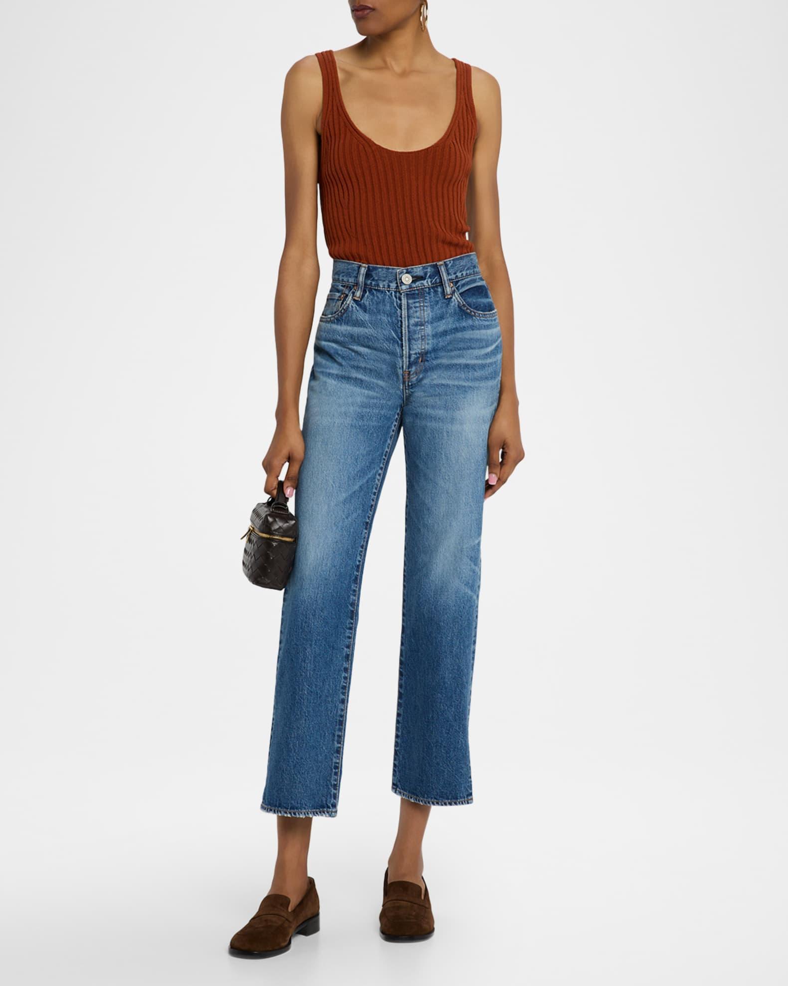 Sunset Straight Ankle Jeans Product Image